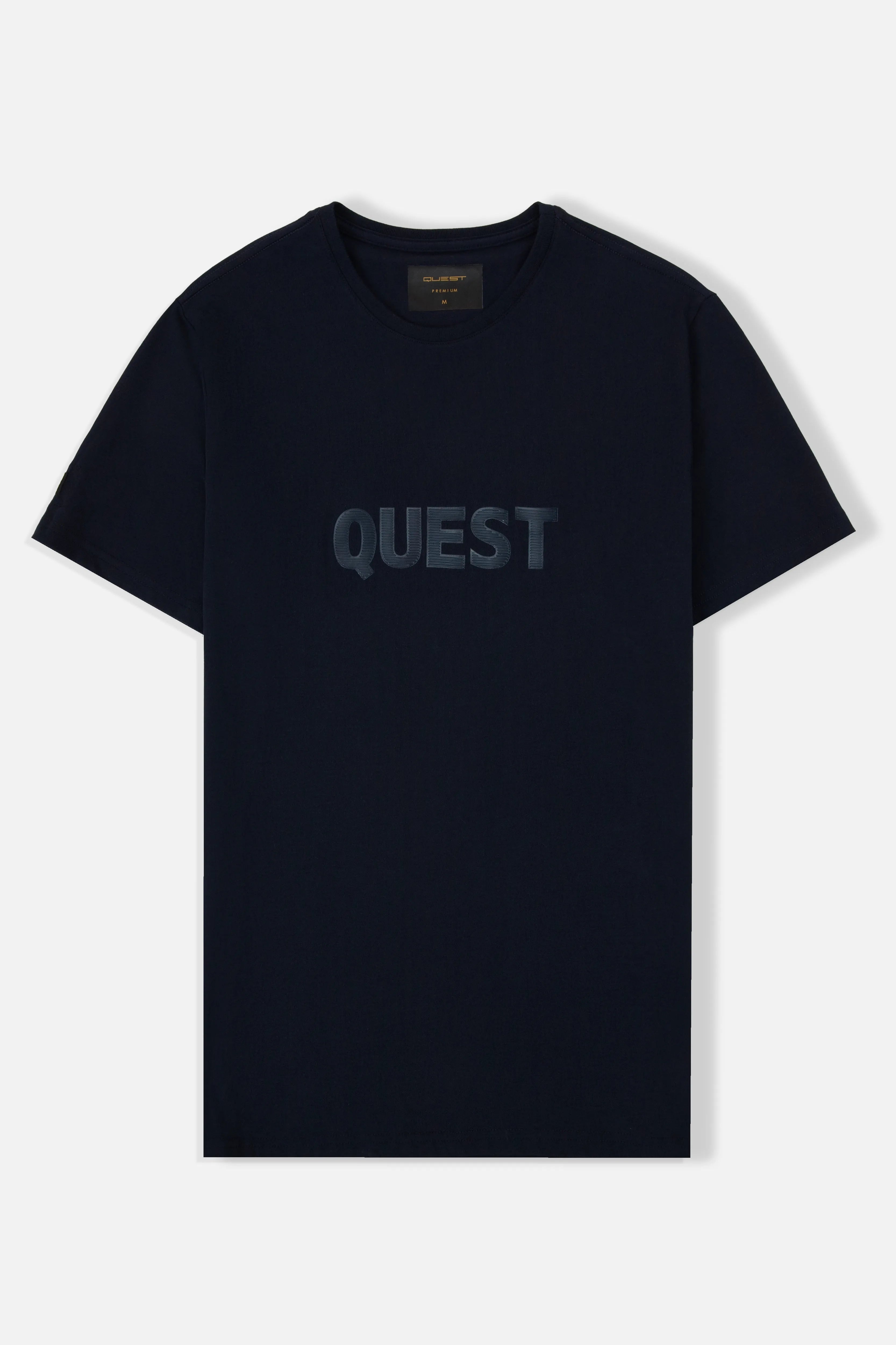 CAMISETA PREMIUM MANGA CORTA COLOR AZUL OSCURO