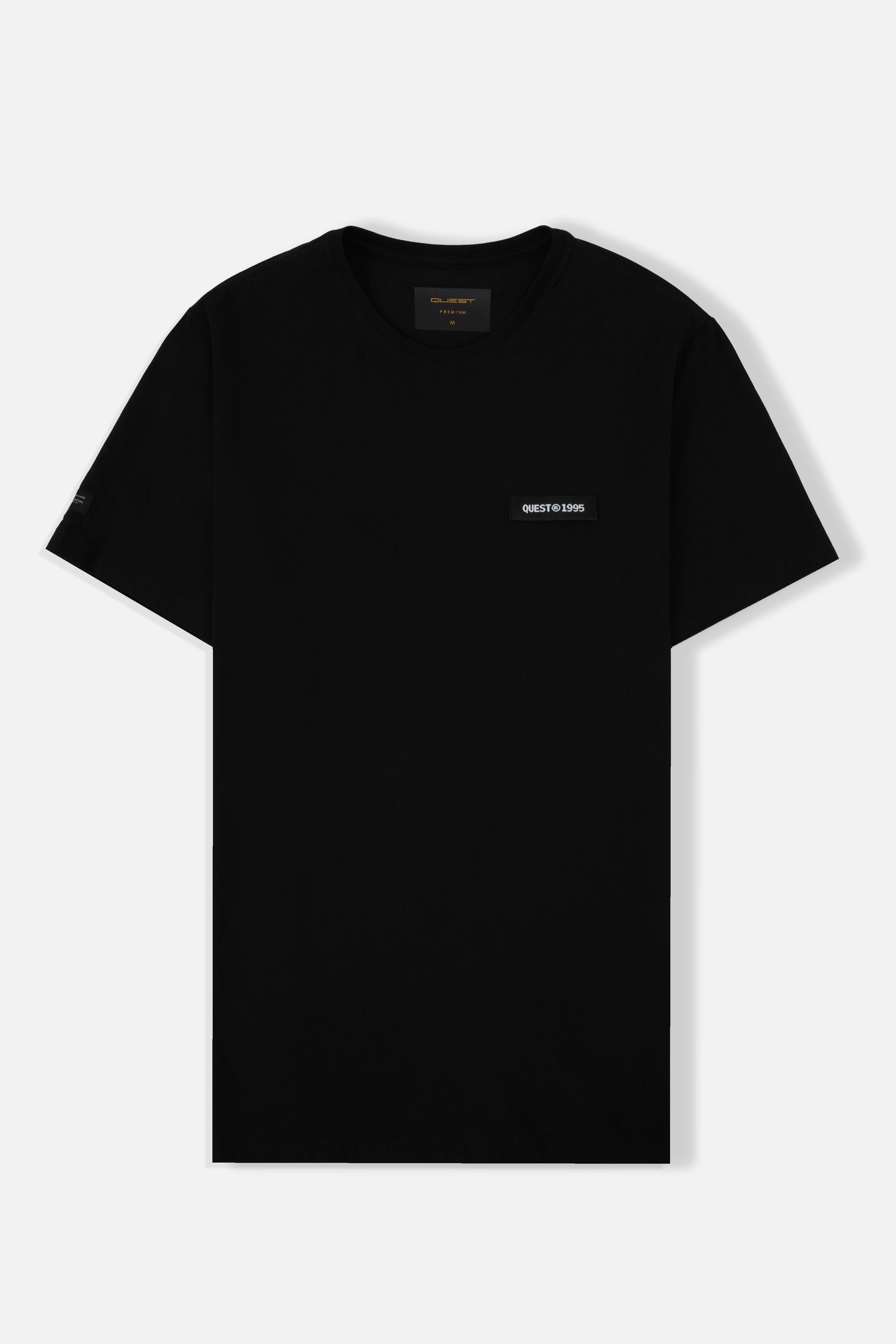 CAMISETA PREMIUM MANGA CORTA COLOR NEGRO
