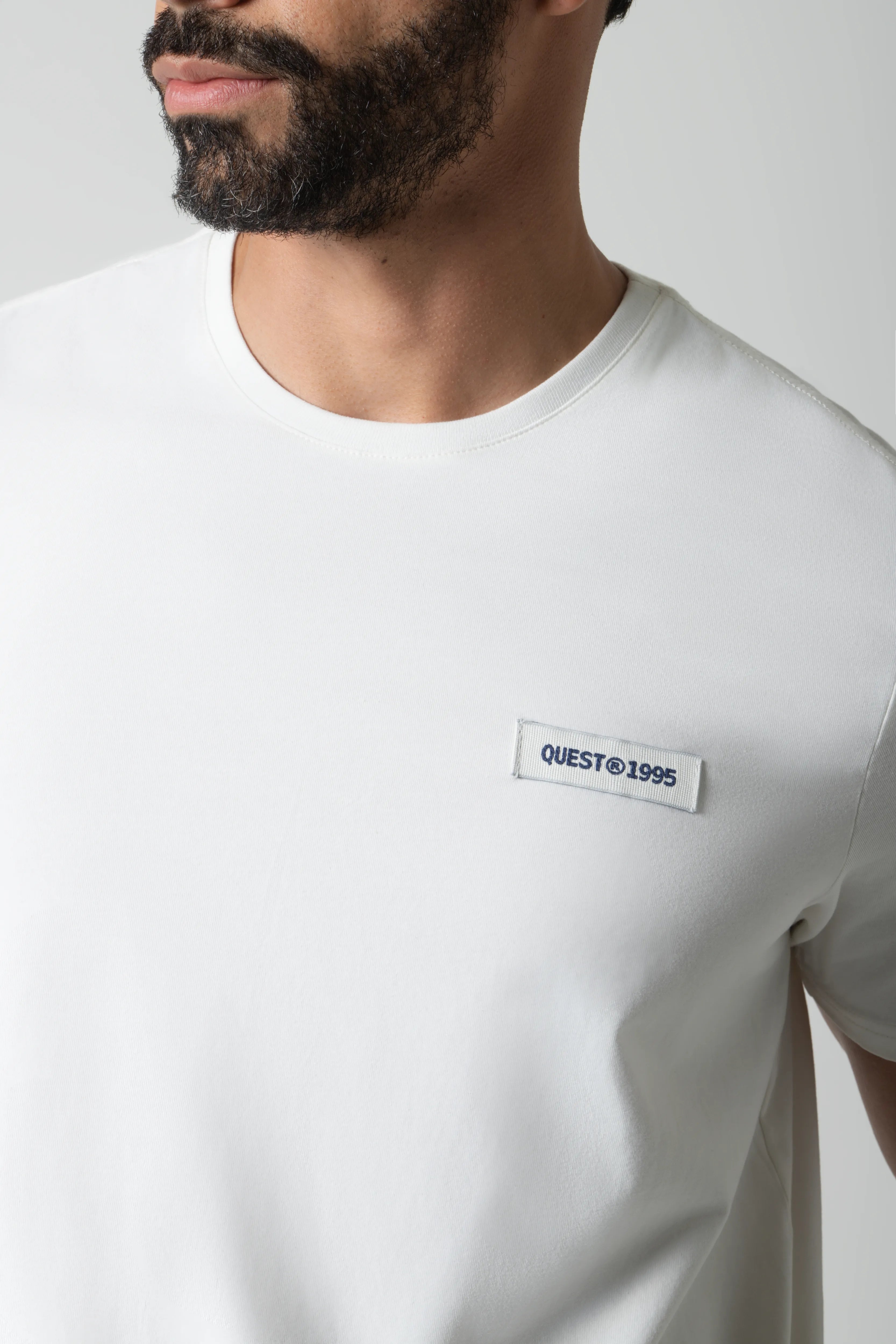 CAMISETA PREMIUM MANGA CORTA COLOR IVORY