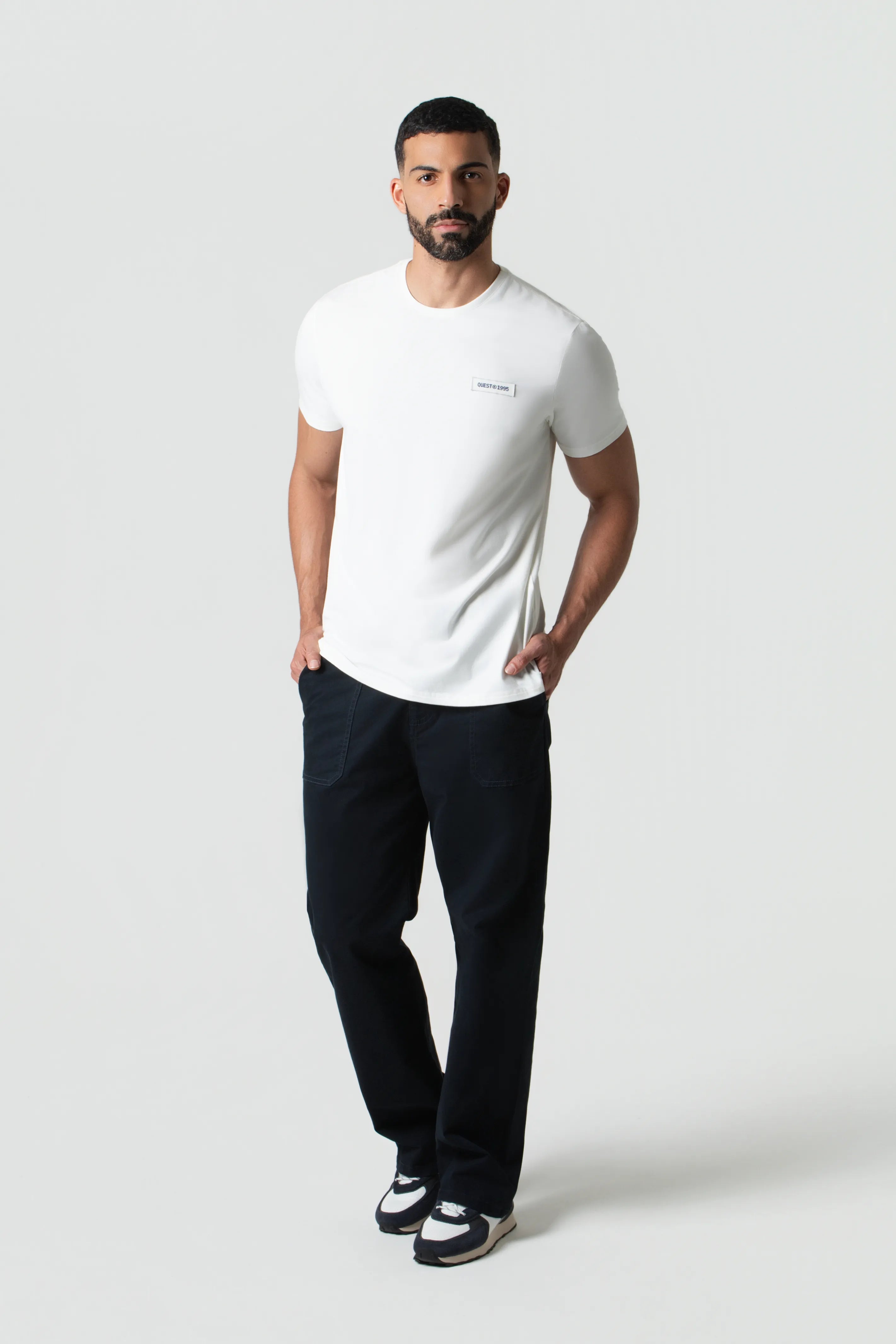 CAMISETA PREMIUM MANGA CORTA COLOR IVORY