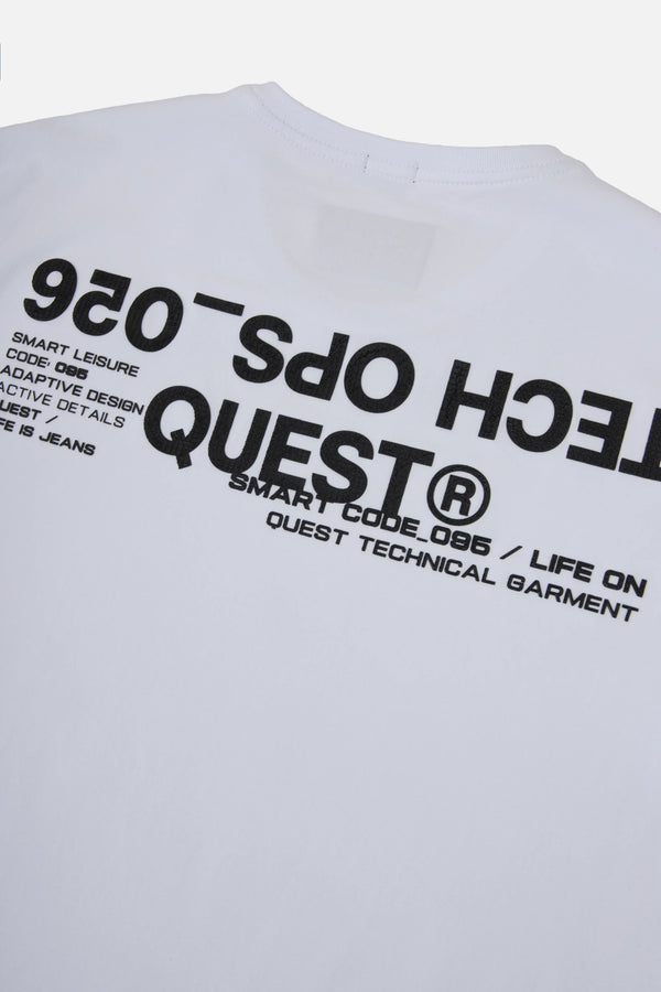 CAMISETA PREMIUM MANGA CORTA COLOR BLANCO BLANCO