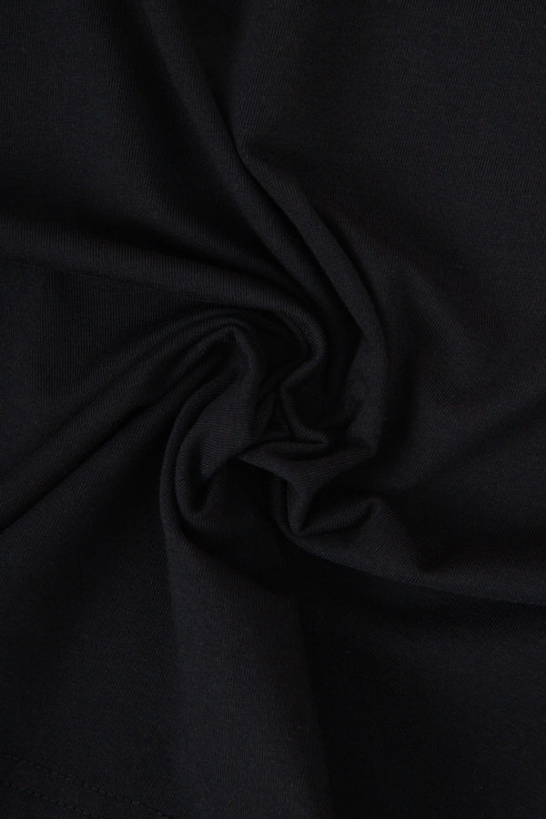 CAMISETA PREMIUM MANGA CORTA COLOR NEGRO