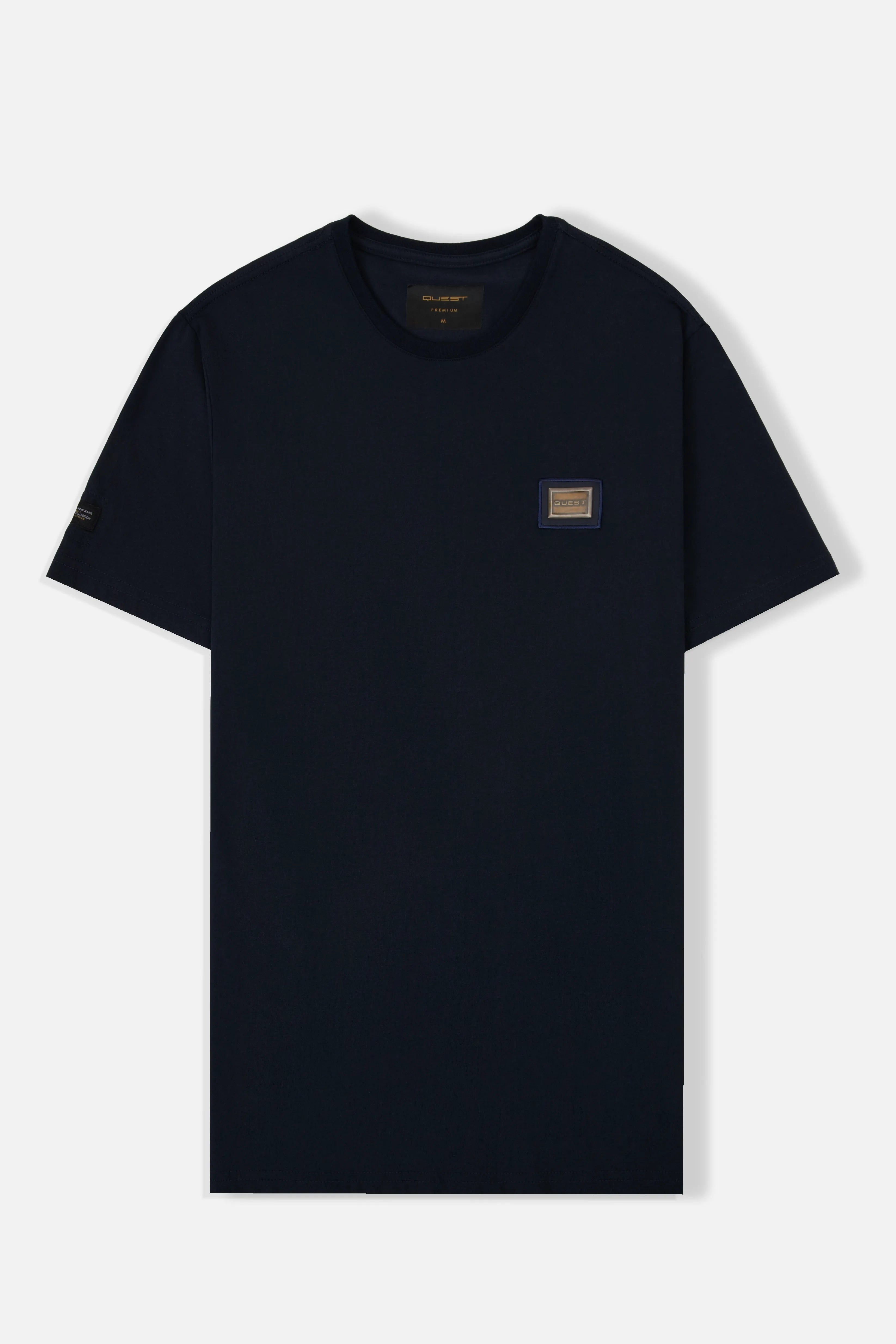CAMISETA PREMIUM MANGA CORTA COLOR AZUL NOCHE
