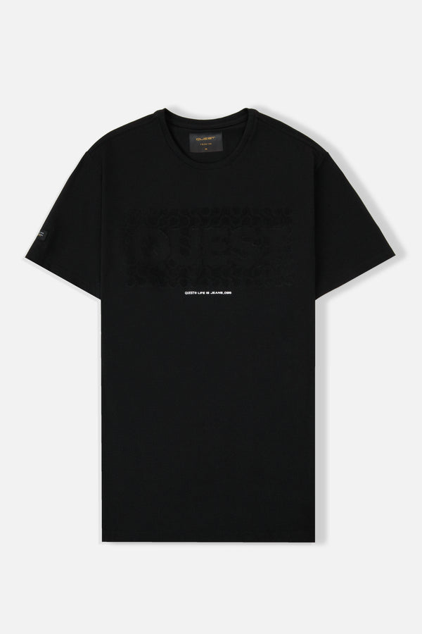 CAMISETA PREMIUM MANGA CORTA COLOR NEGRO