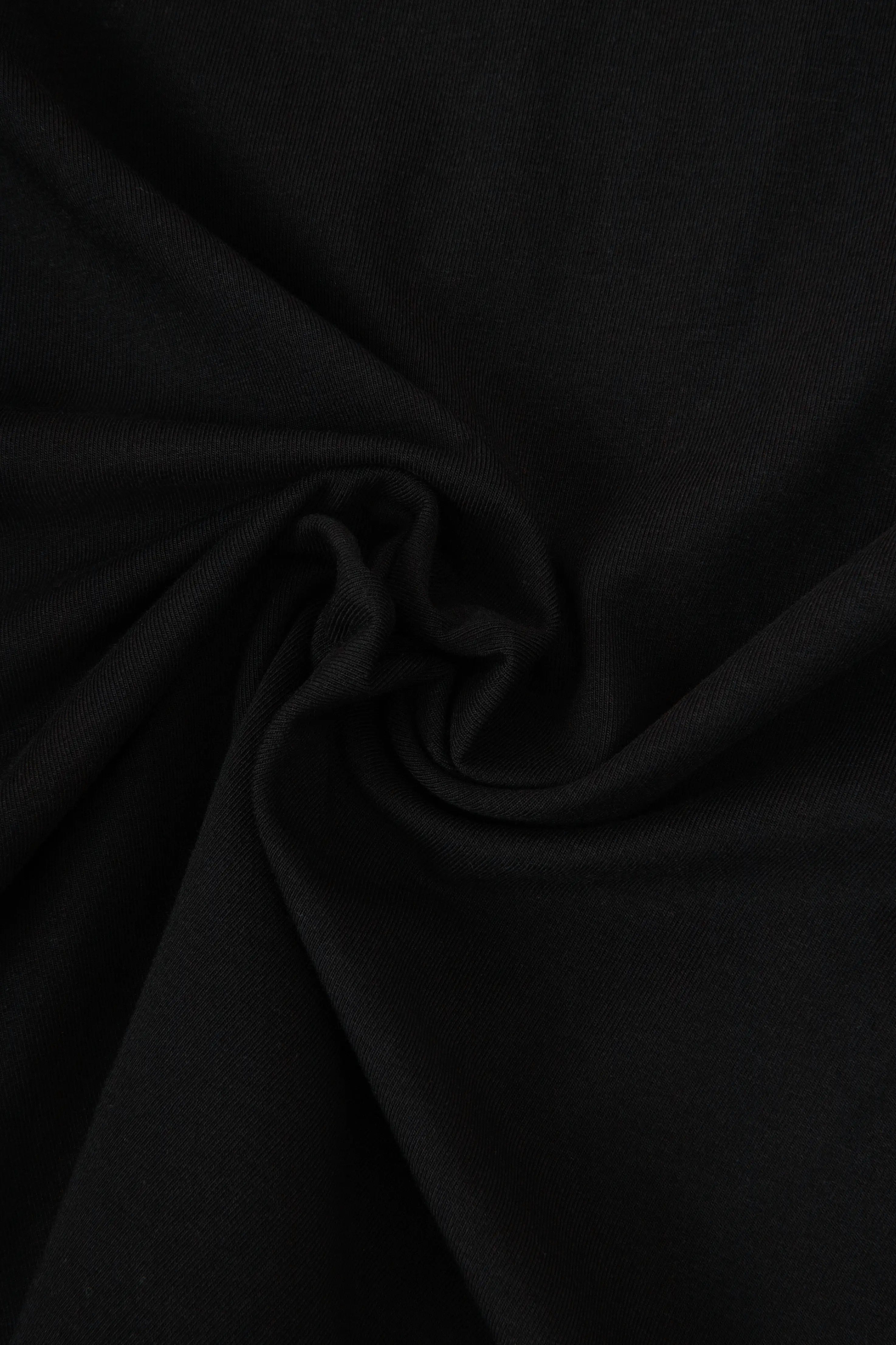 CAMISETA PREMIUM MANGA CORTA COLOR NEGRO
