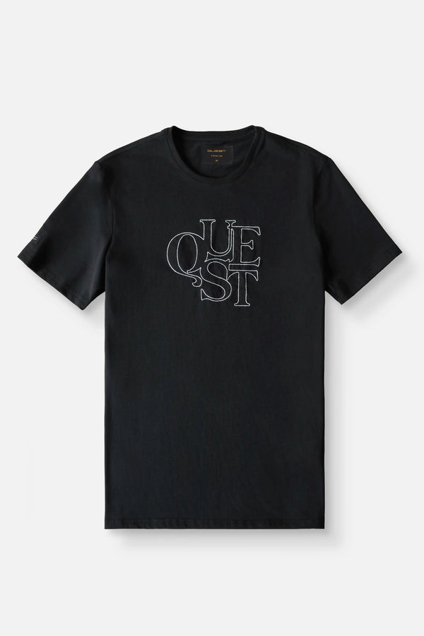 CAMISETA PREMIUM MANGA CORTA COLOR NEGRO