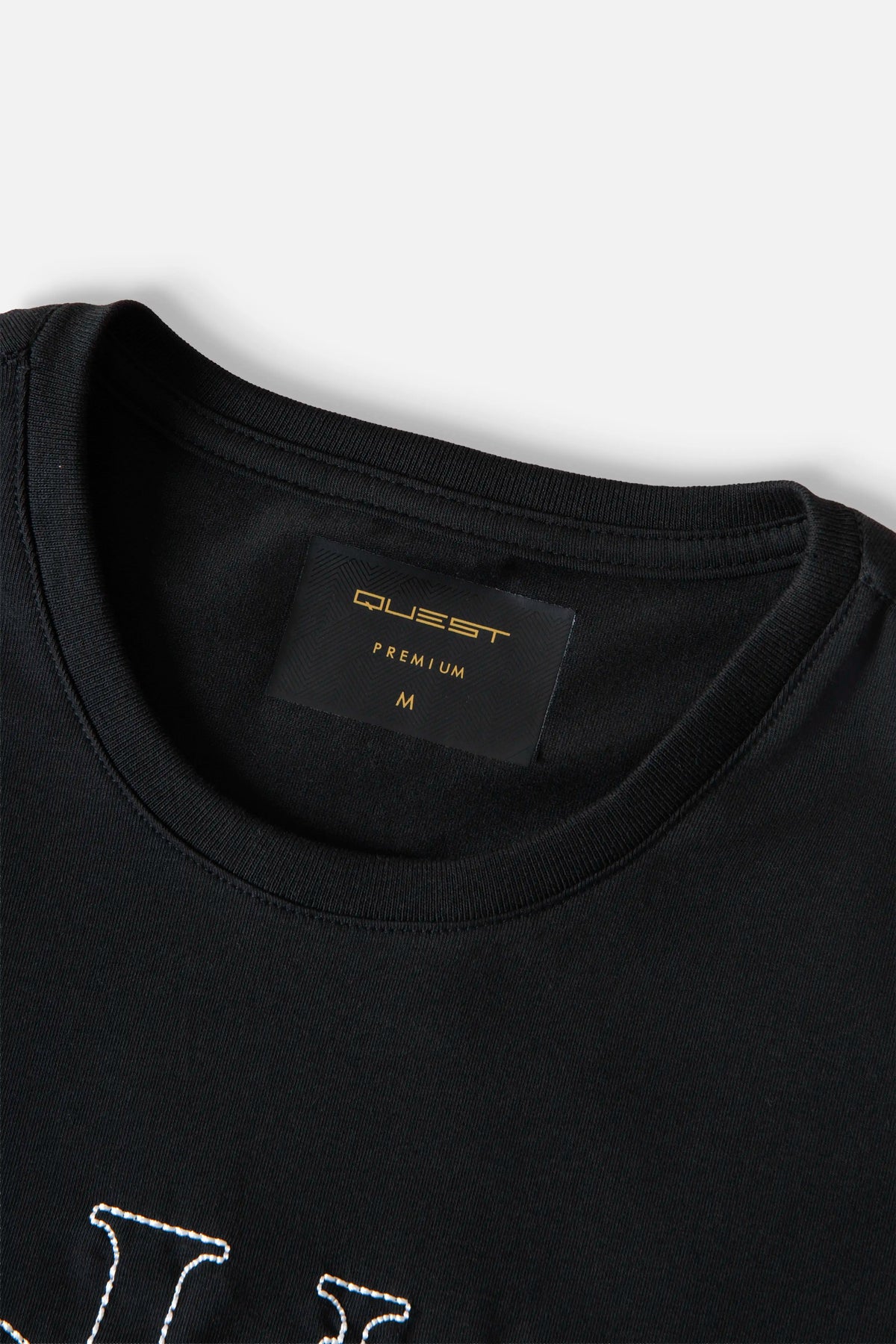 CAMISETA PREMIUM MANGA CORTA COLOR NEGRO