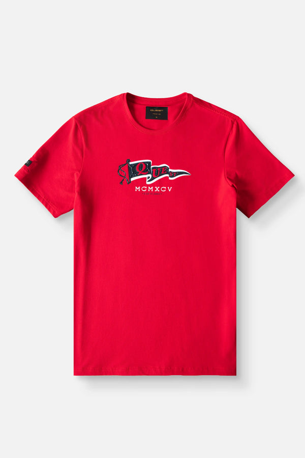 CAMISETA PREMIUM MANGA CORTA COLOR ROJO