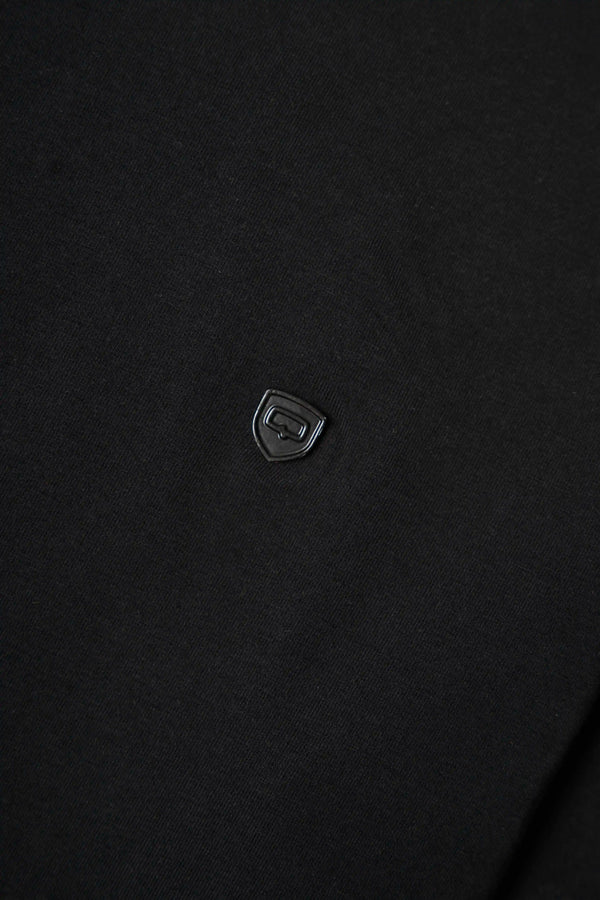 CAMISETA PREMIUM MANGA CORTA COLOR NEGRO