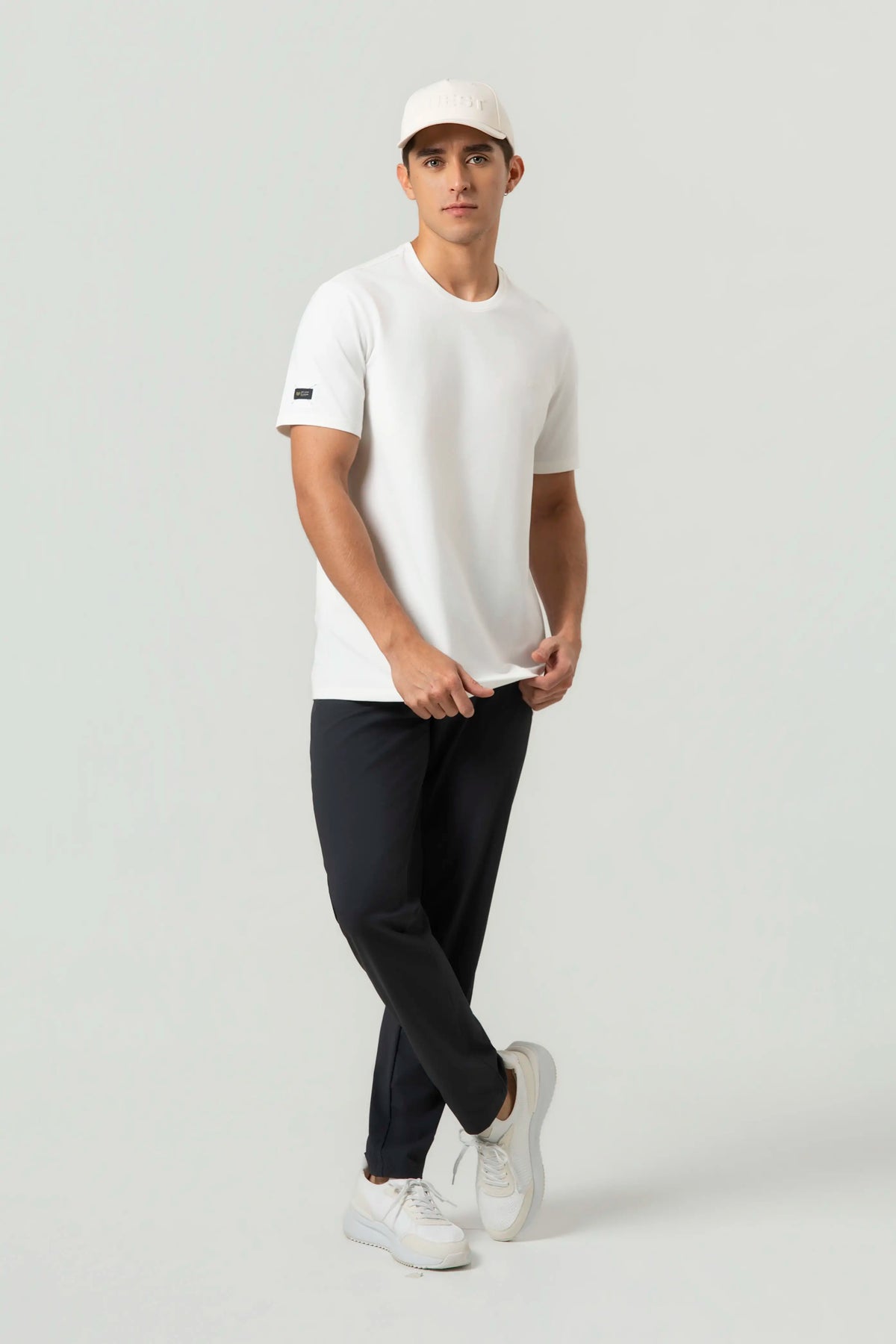 CAMISETA PREMIUM MANGA CORTA COLOR IVORY
