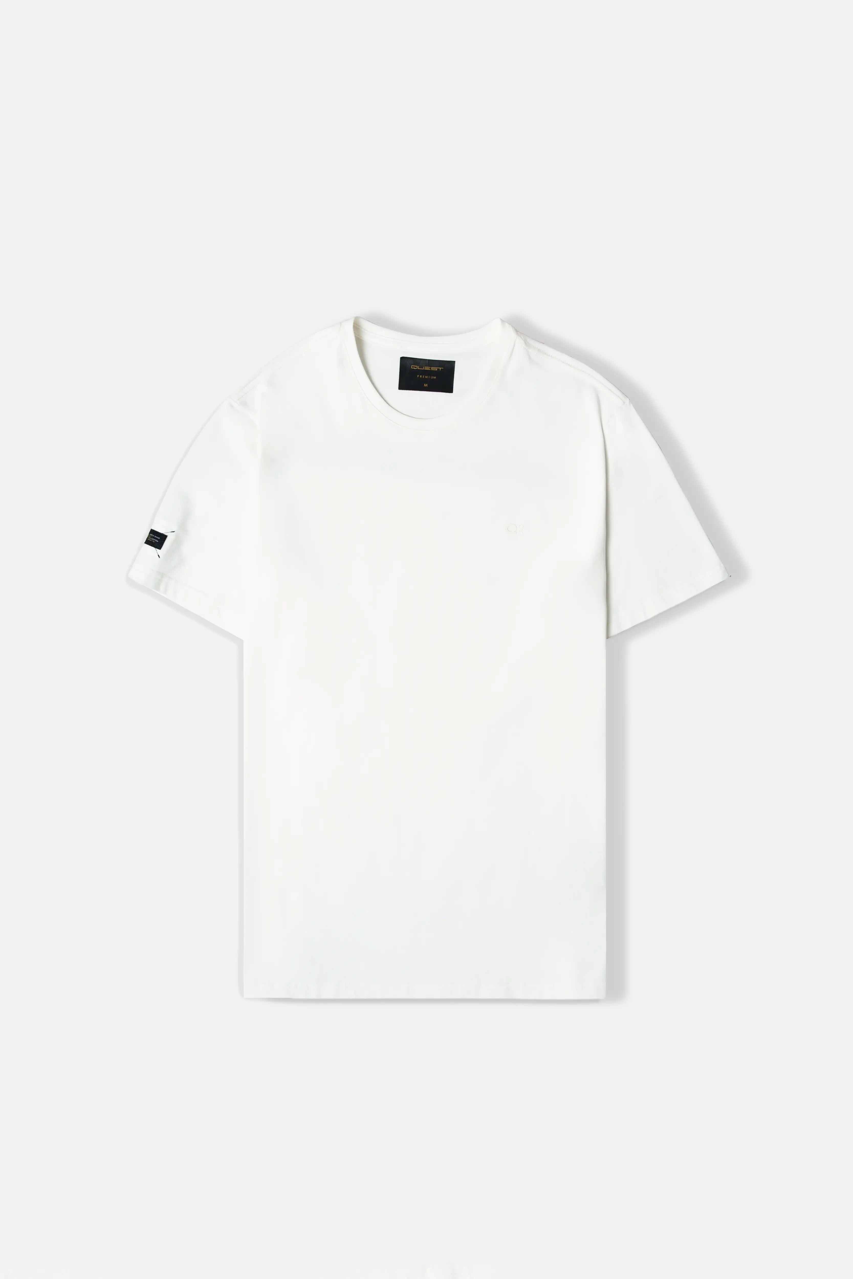 CAMISETA PREMIUM MANGA CORTA COLOR IVORY