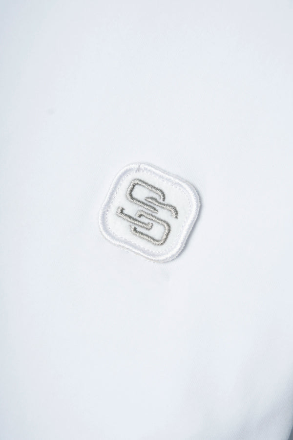 CAMISETA PREMIUM MANGA CORTA COLOR BLANCO