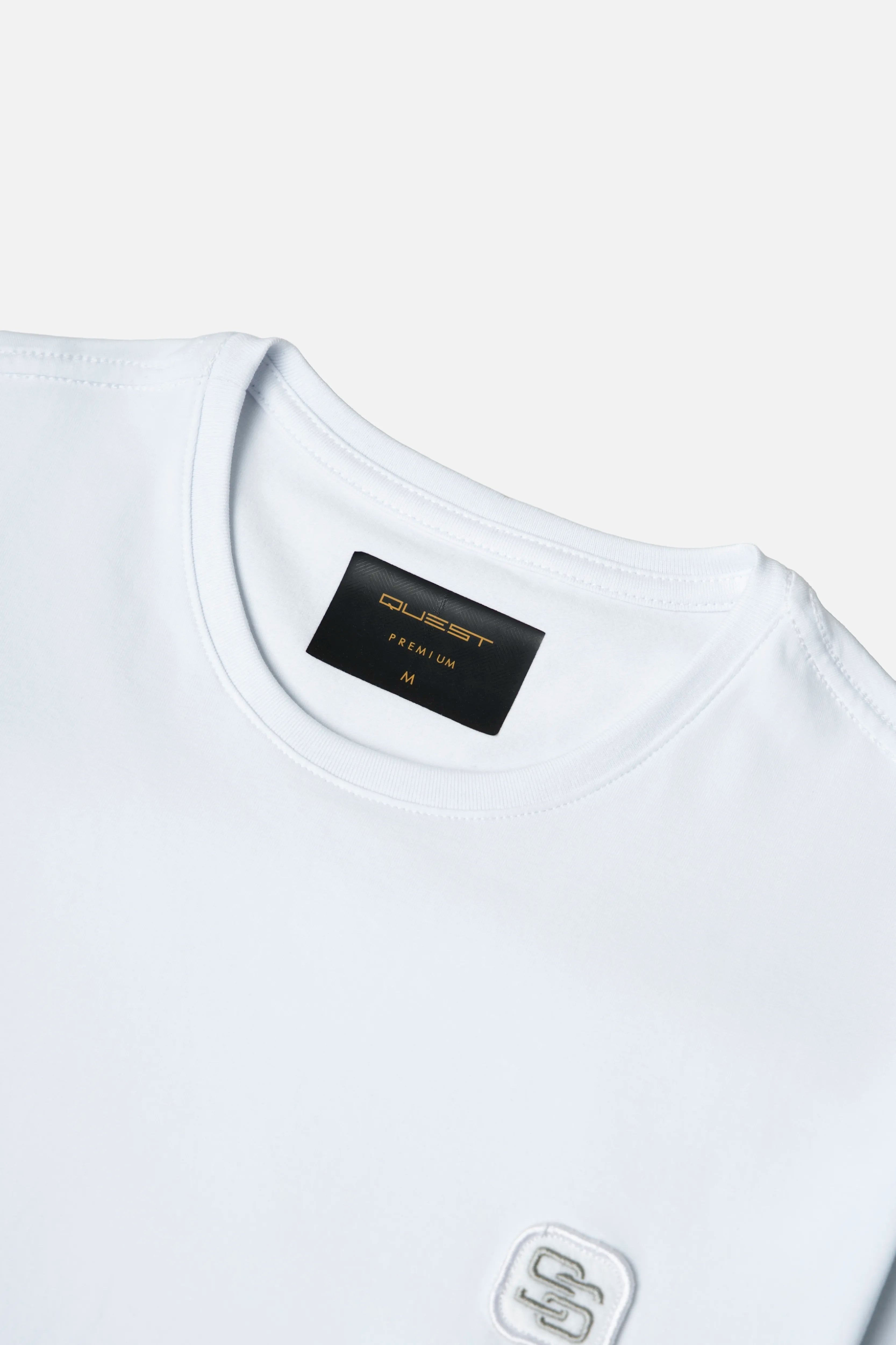 CAMISETA PREMIUM MANGA CORTA COLOR BLANCO