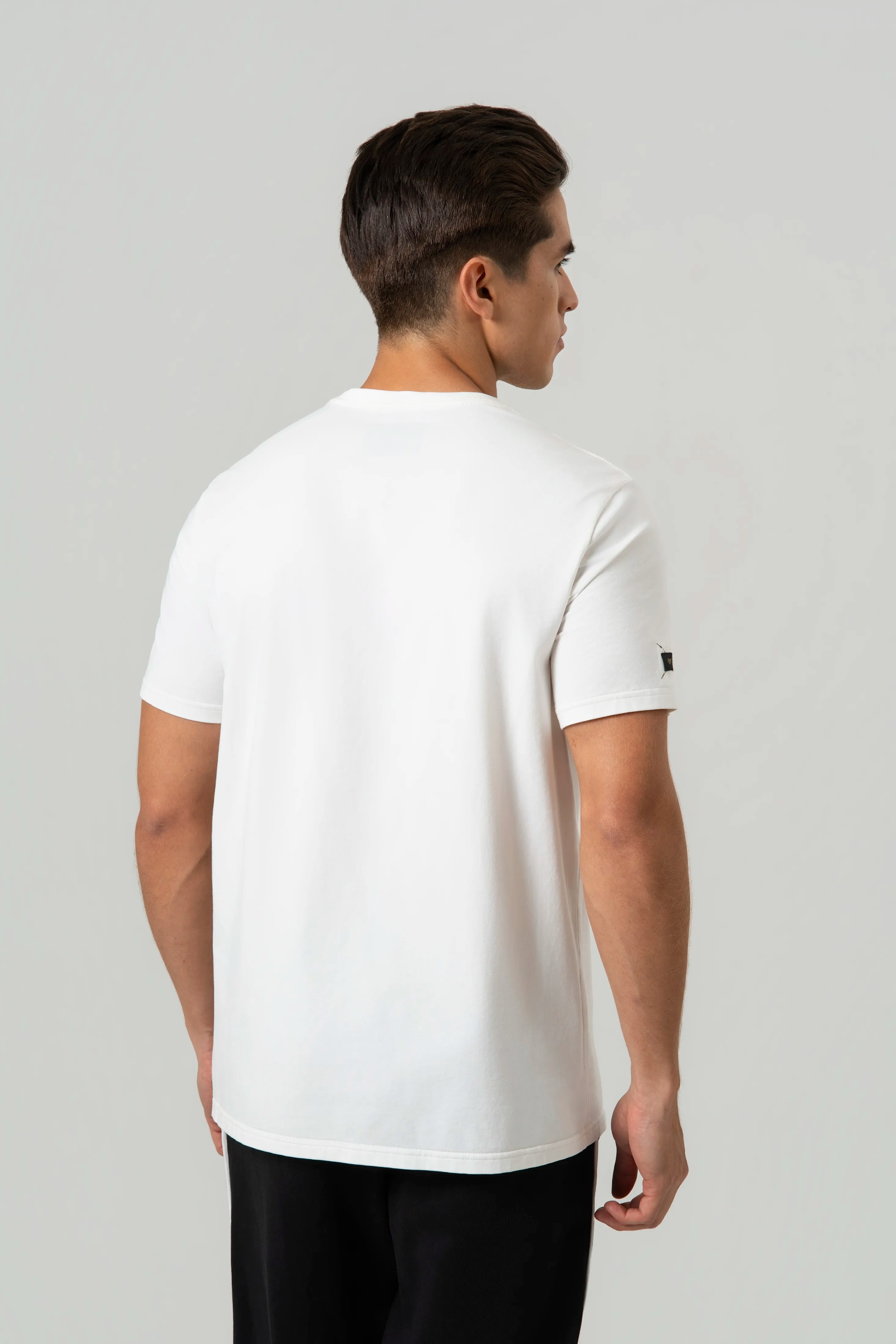 CAMISETA PREMIUM MANGA CORTA COLOR IVORY