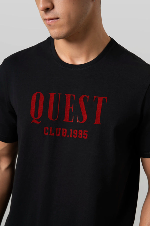 CAMISETA PREMIUM MANGA CORTA COLOR NEGRO