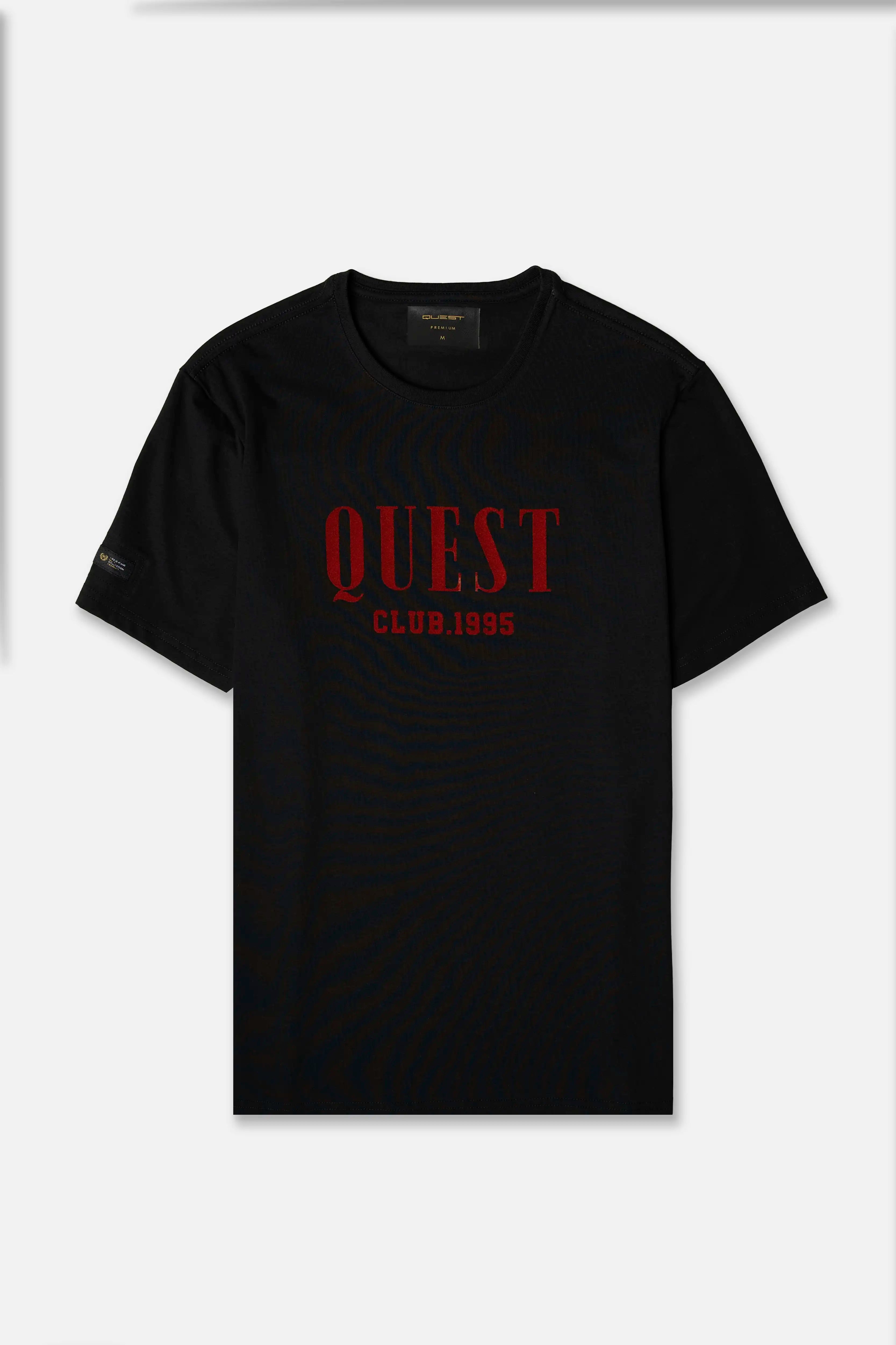 CAMISETA PREMIUM MANGA CORTA COLOR NEGRO