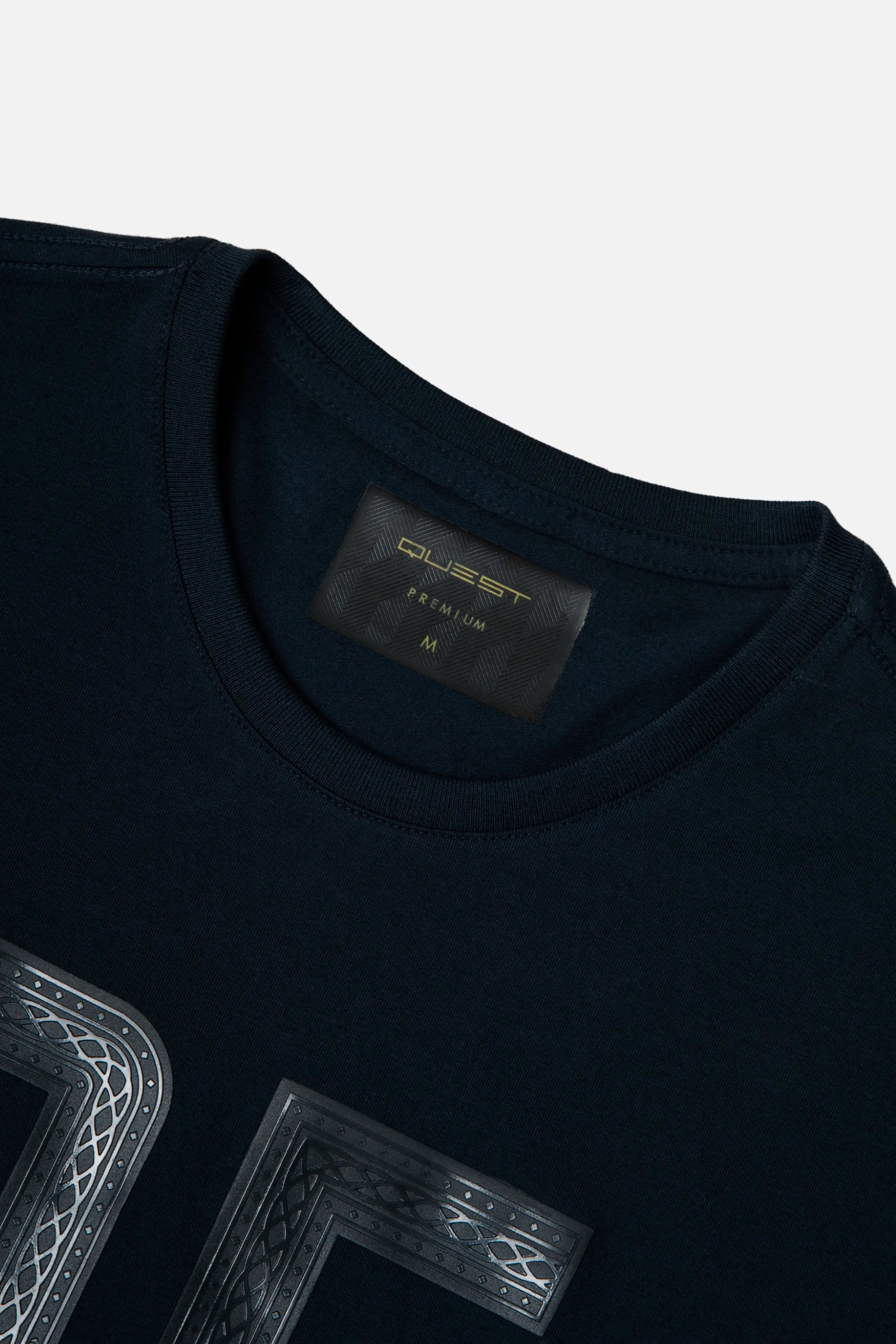 CAMISETA PREMIUM MANGA CORTA COLOR AZUL OSCURO