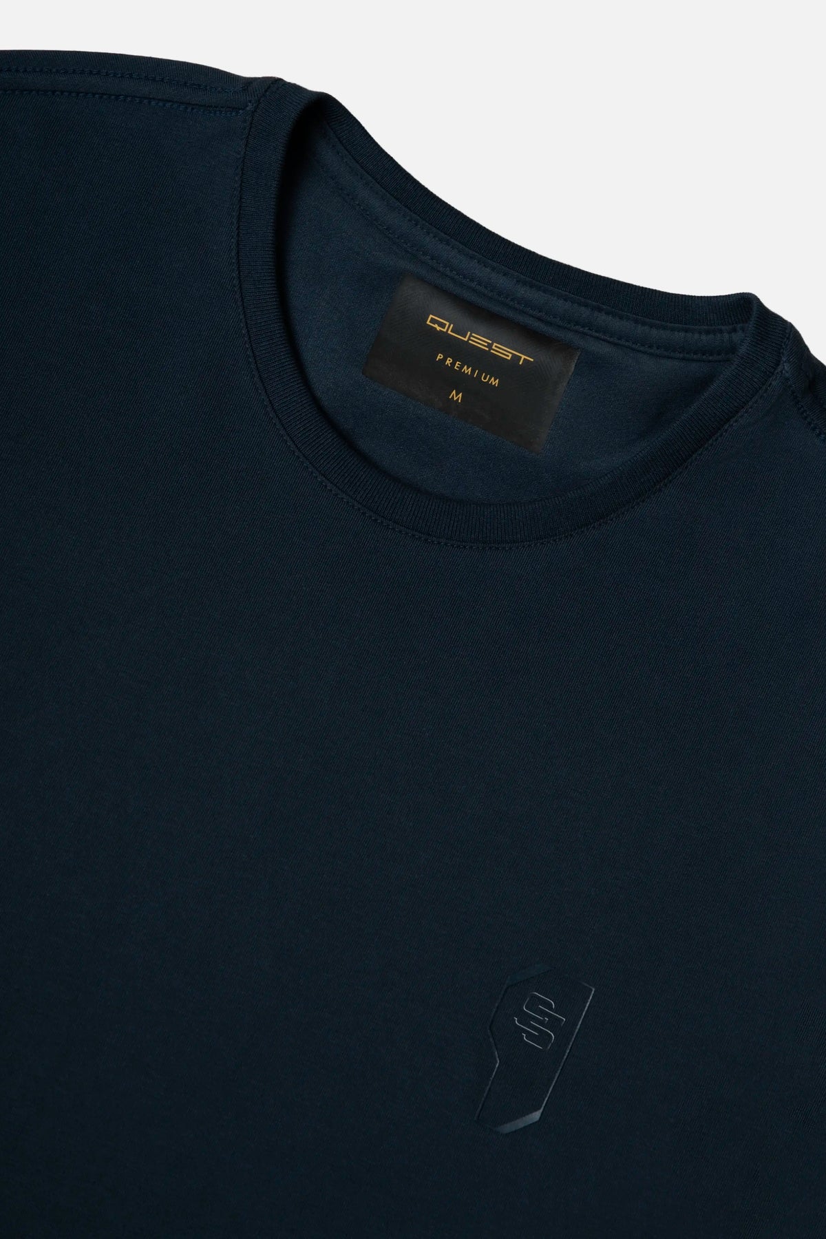 CAMISETA PREMIUM MANGA CORTA COLOR AZUL NOCHE