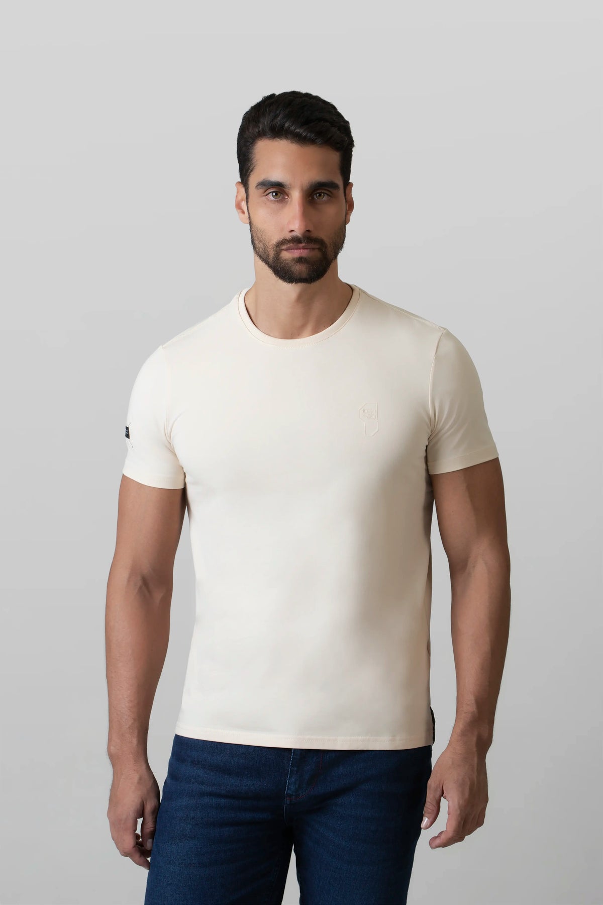 CAMISETA PREMIUM MANGA CORTA COLOR BRAZILIAN SAND