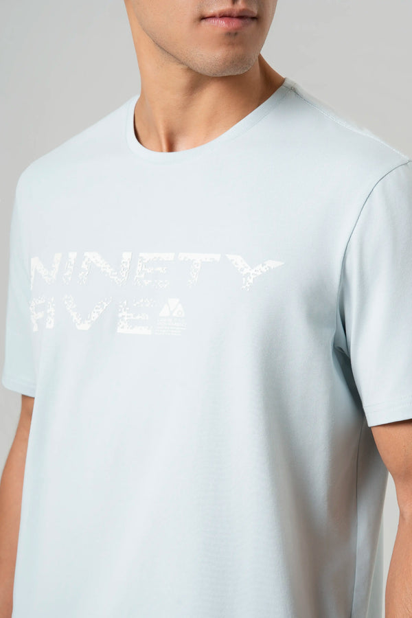 CAMISETA PREMIUM MANGA CORTA COLOR BABY BLUE
