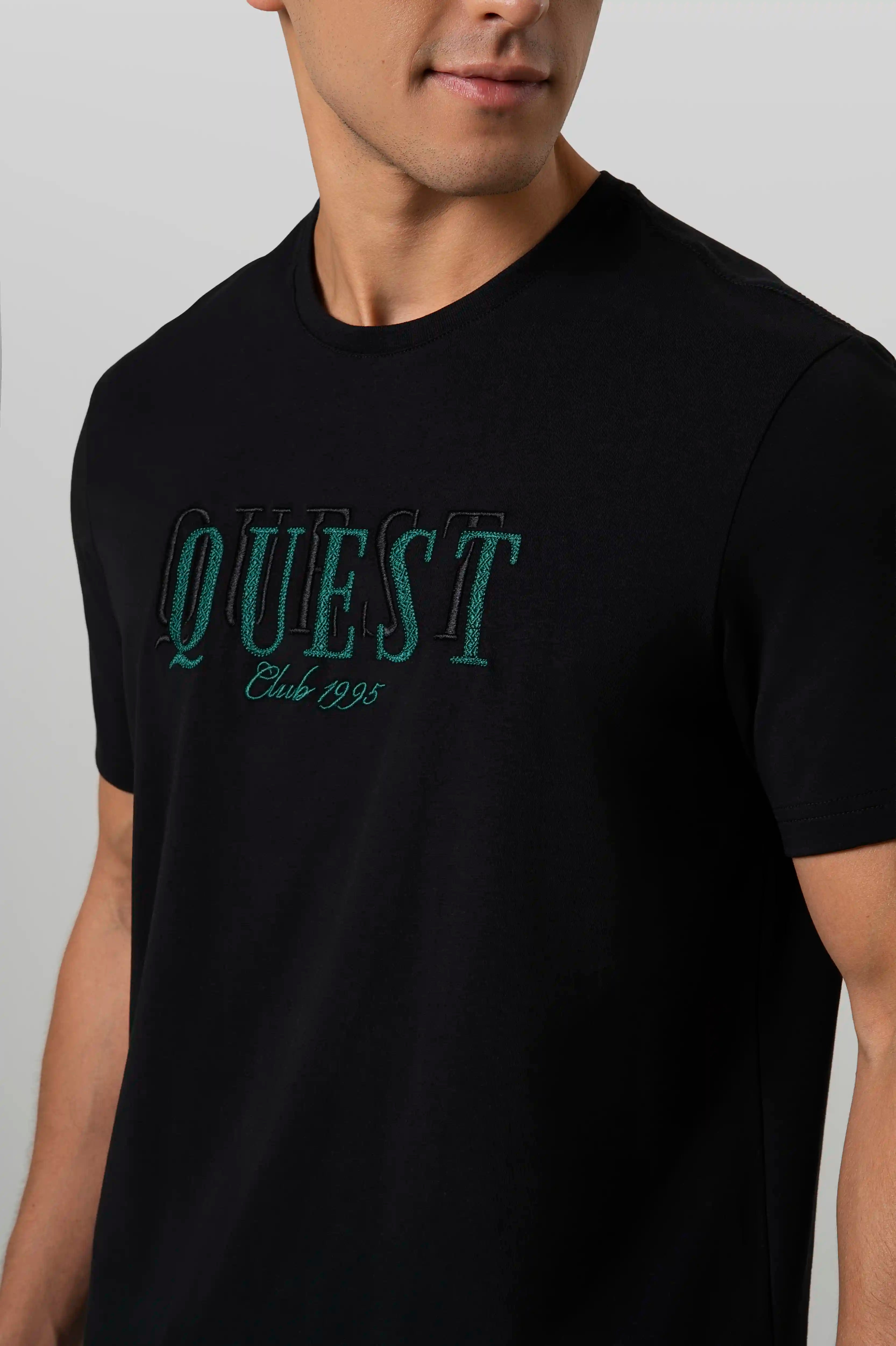 CAMISETA PREMIUM MANGA CORTA COLOR NEGRO