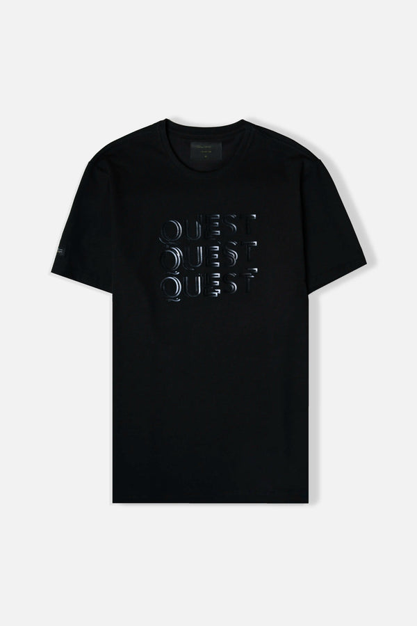 CAMISETA PREMIUM MANGA CORTA COLOR NEGRO