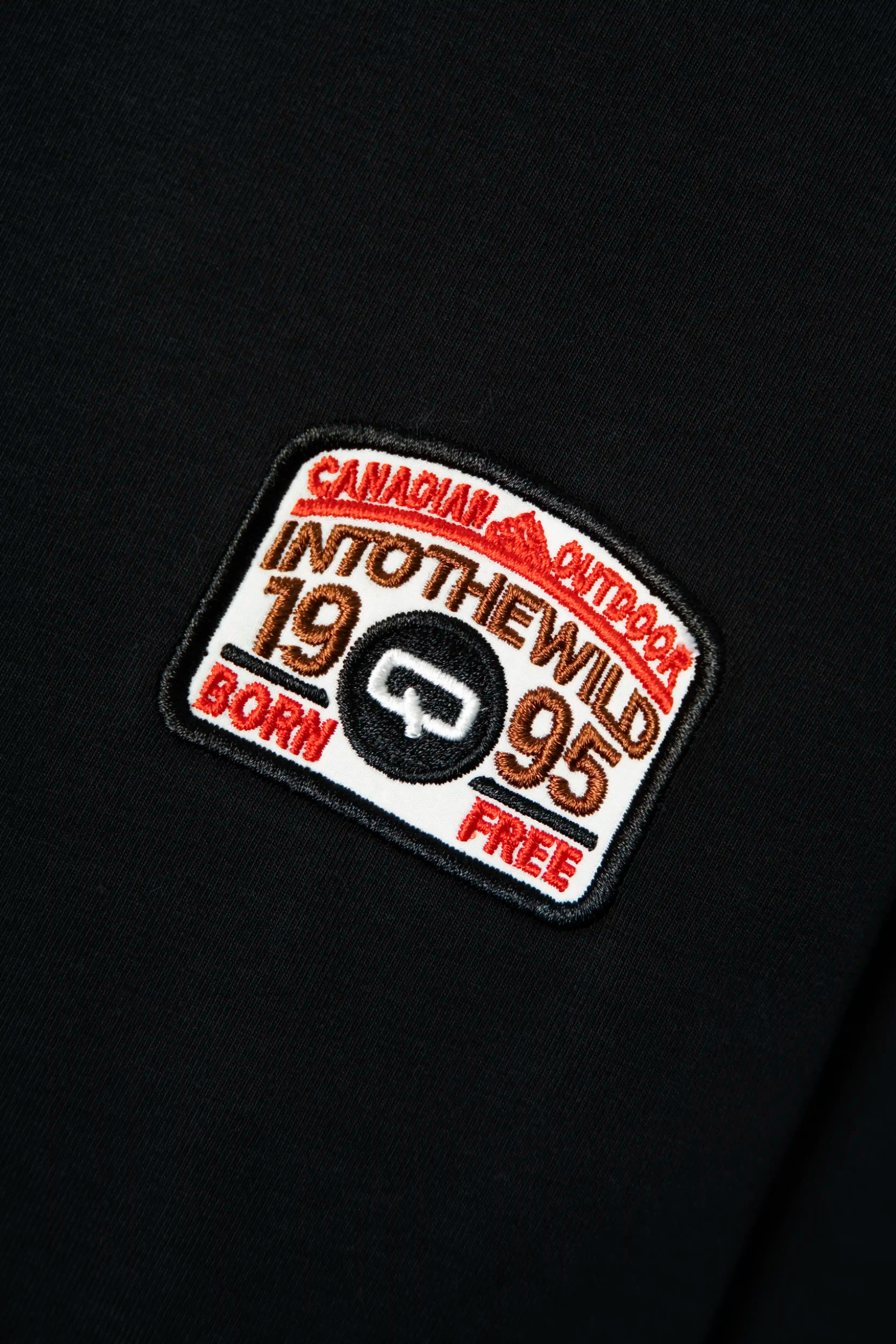 CAMISETA PREMIUM MANGA CORTA COLOR NEGRO