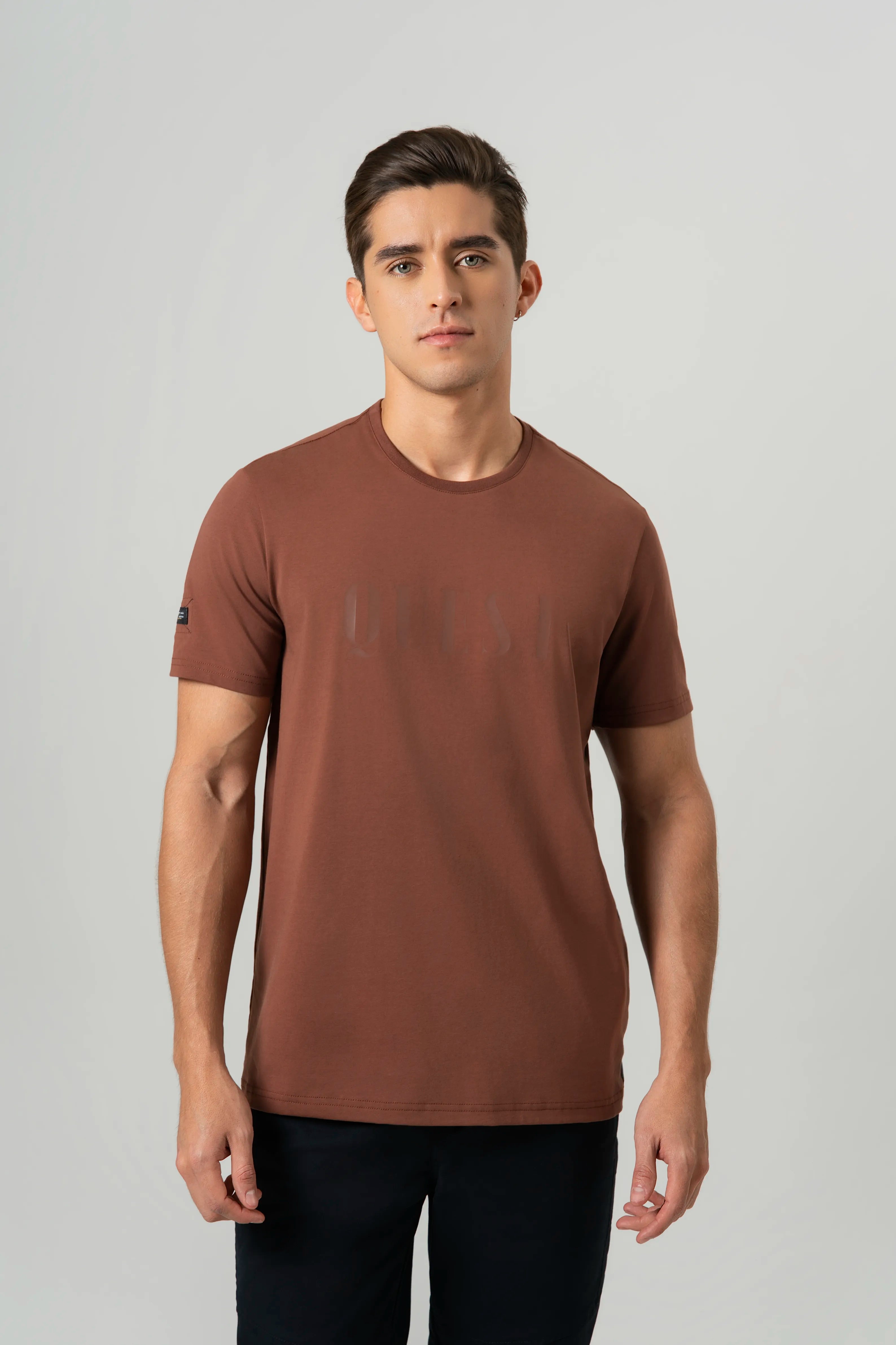 CAMISETA PREMIUM MANGA CORTA COLOR BRUNETTE