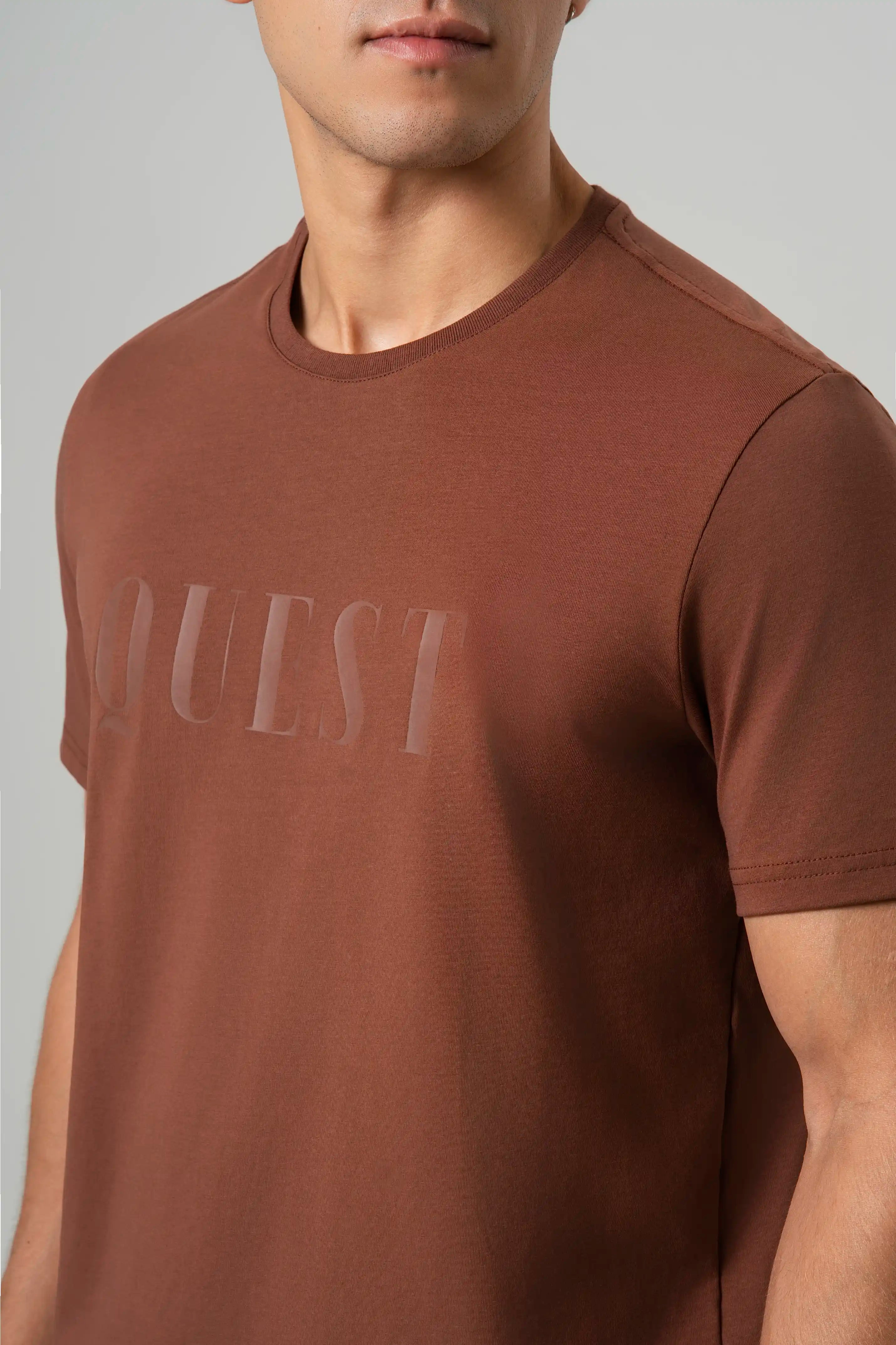 CAMISETA PREMIUM MANGA CORTA COLOR BRUNETTE