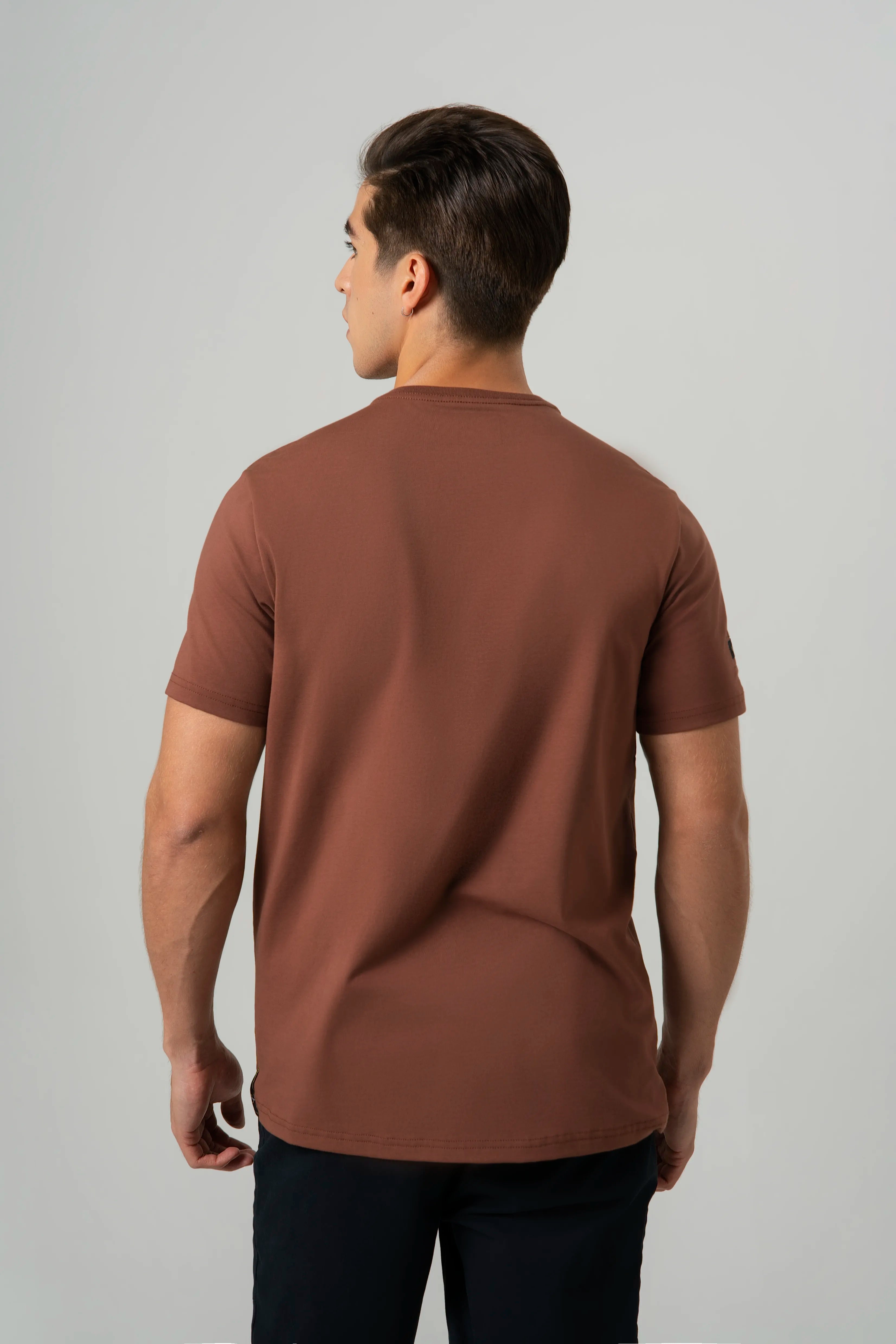 CAMISETA PREMIUM MANGA CORTA COLOR BRUNETTE