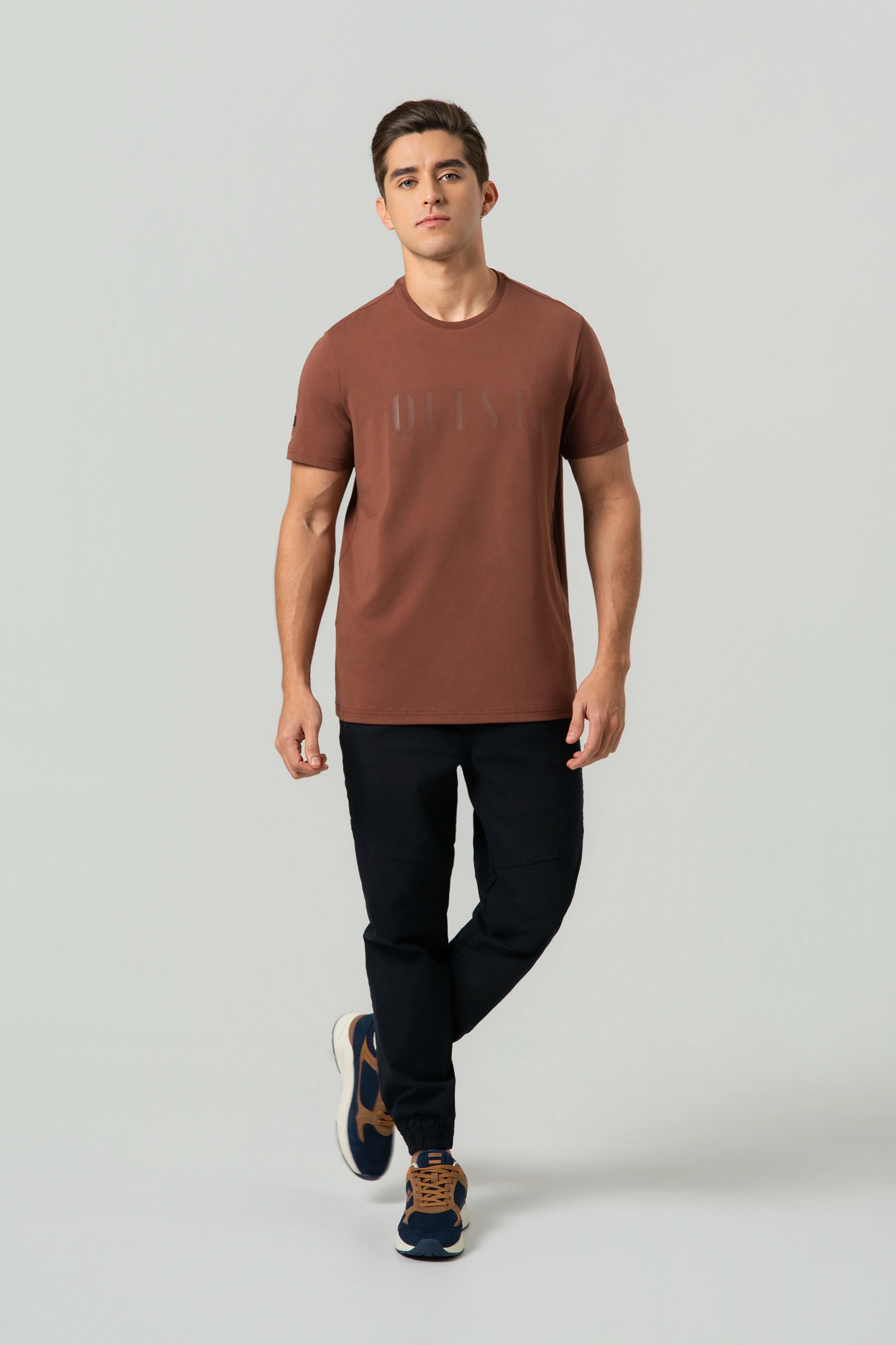 CAMISETA PREMIUM MANGA CORTA COLOR BRUNETTE