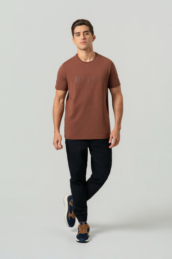 CAMISETA PREMIUM MANGA CORTA COLOR BRUNETTE