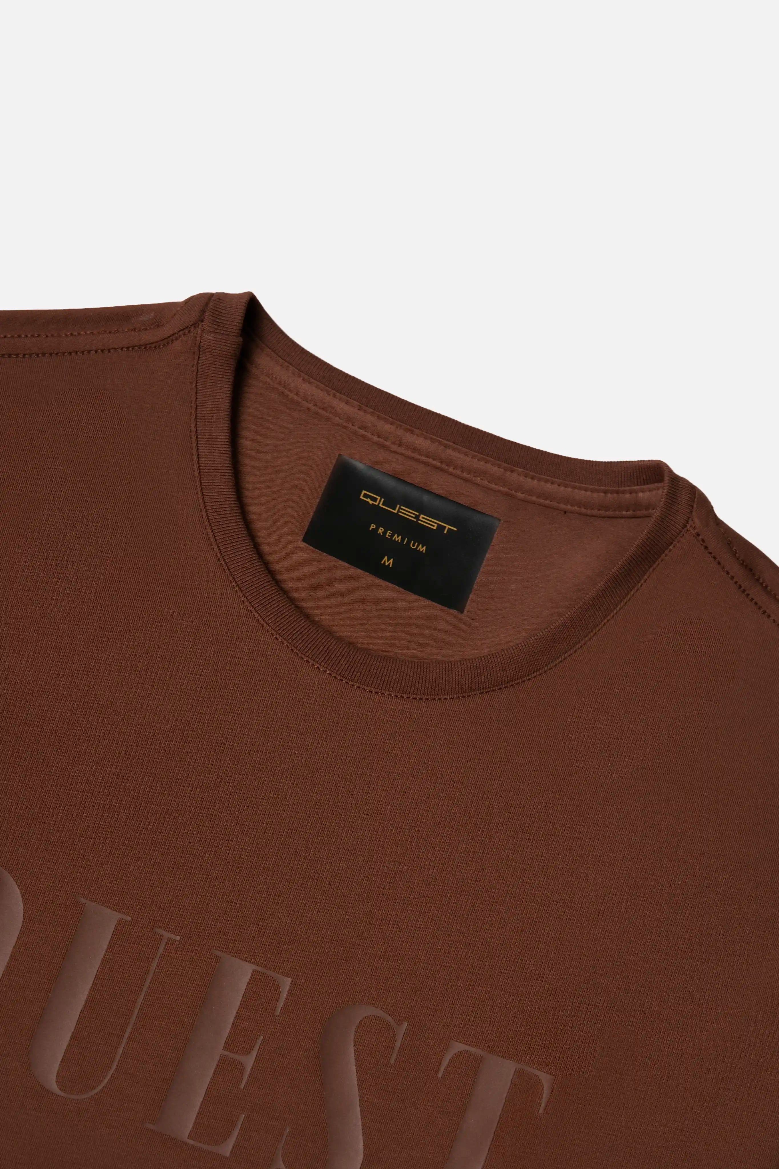 CAMISETA PREMIUM MANGA CORTA COLOR BRUNETTE