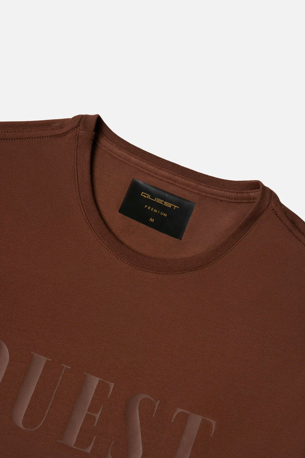 CAMISETA PREMIUM MANGA CORTA COLOR BRUNETTE