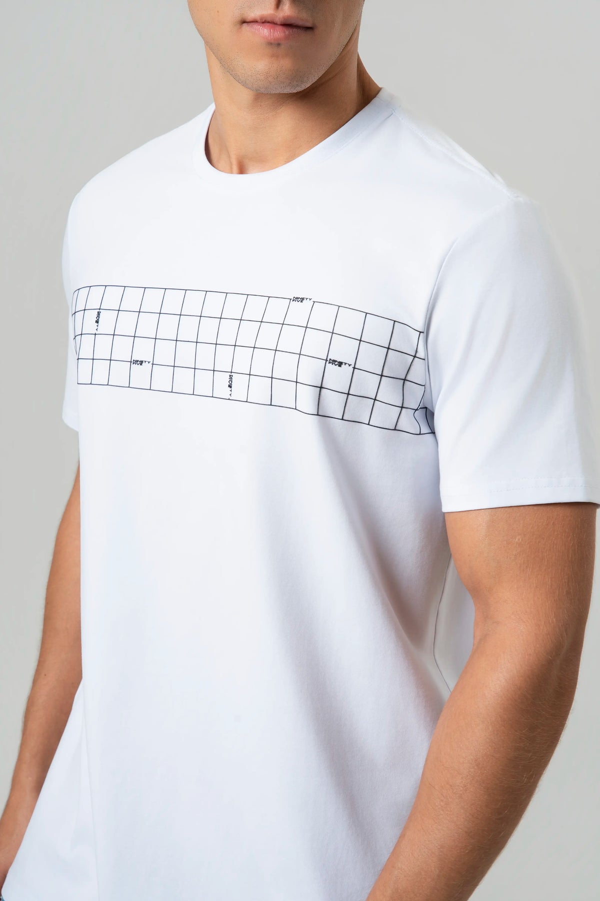 CAMISETA PREMIUM MANGA CORTA COLOR BLANCO OPTICO
