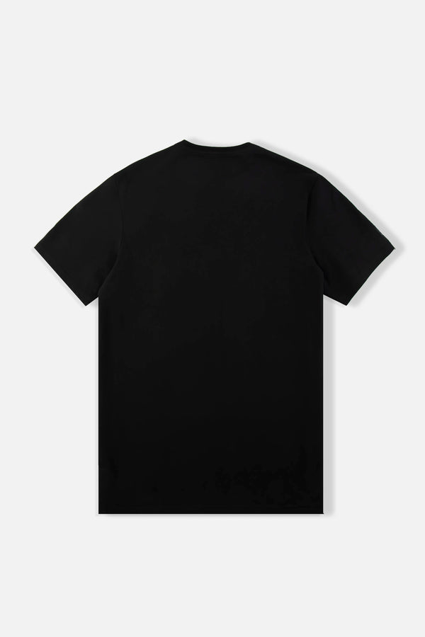CAMISETA PREMIUM MANGA CORTA COLOR NEGRO