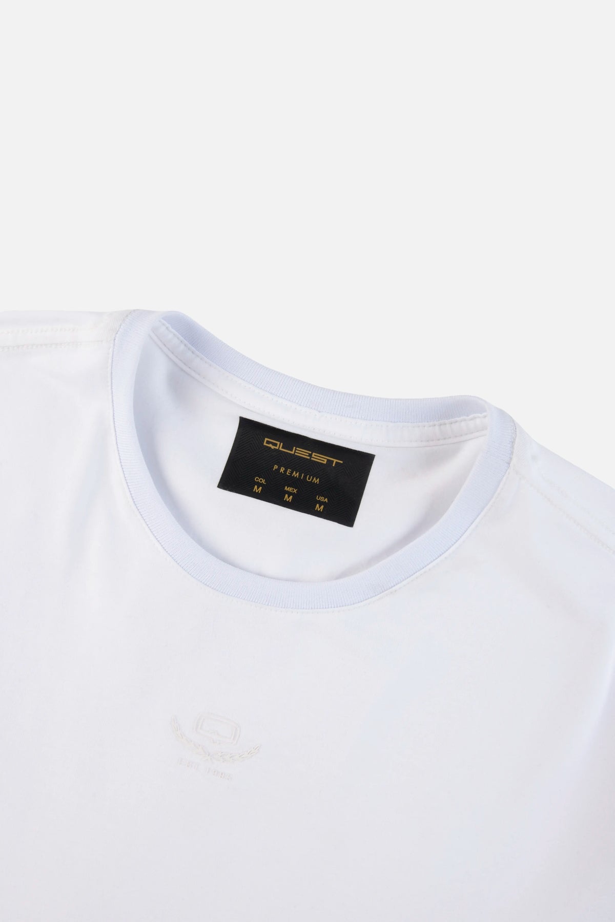 CAMISETA PREMIUM MANGA CORTA COLOR BLANCO