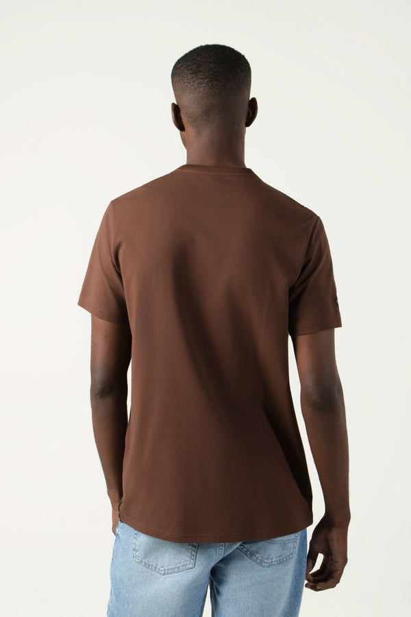 CAMISETA PREMIUM MANGA CORTA COLOR SHAVED CHOCOLATE