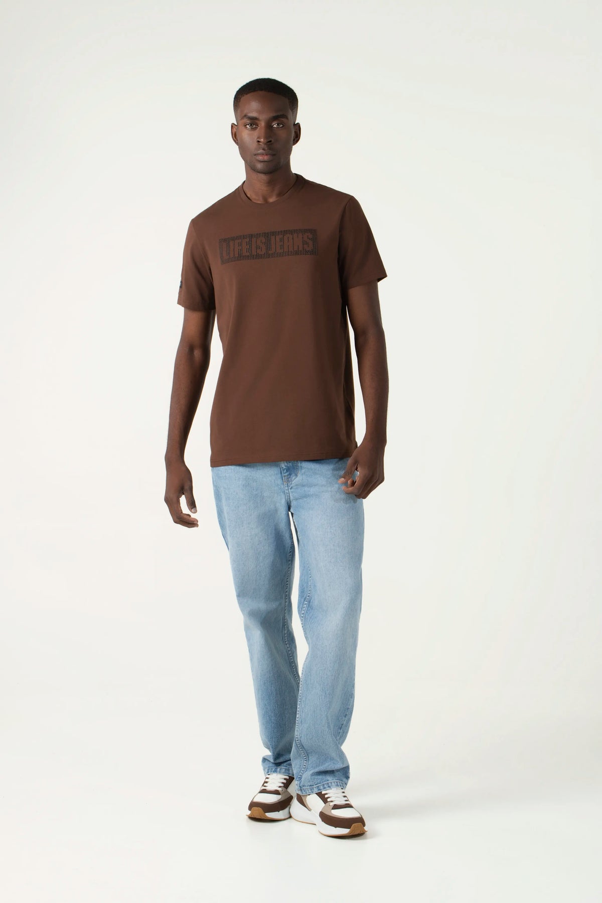 CAMISETA PREMIUM MANGA CORTA COLOR SHAVED CHOCOLATE