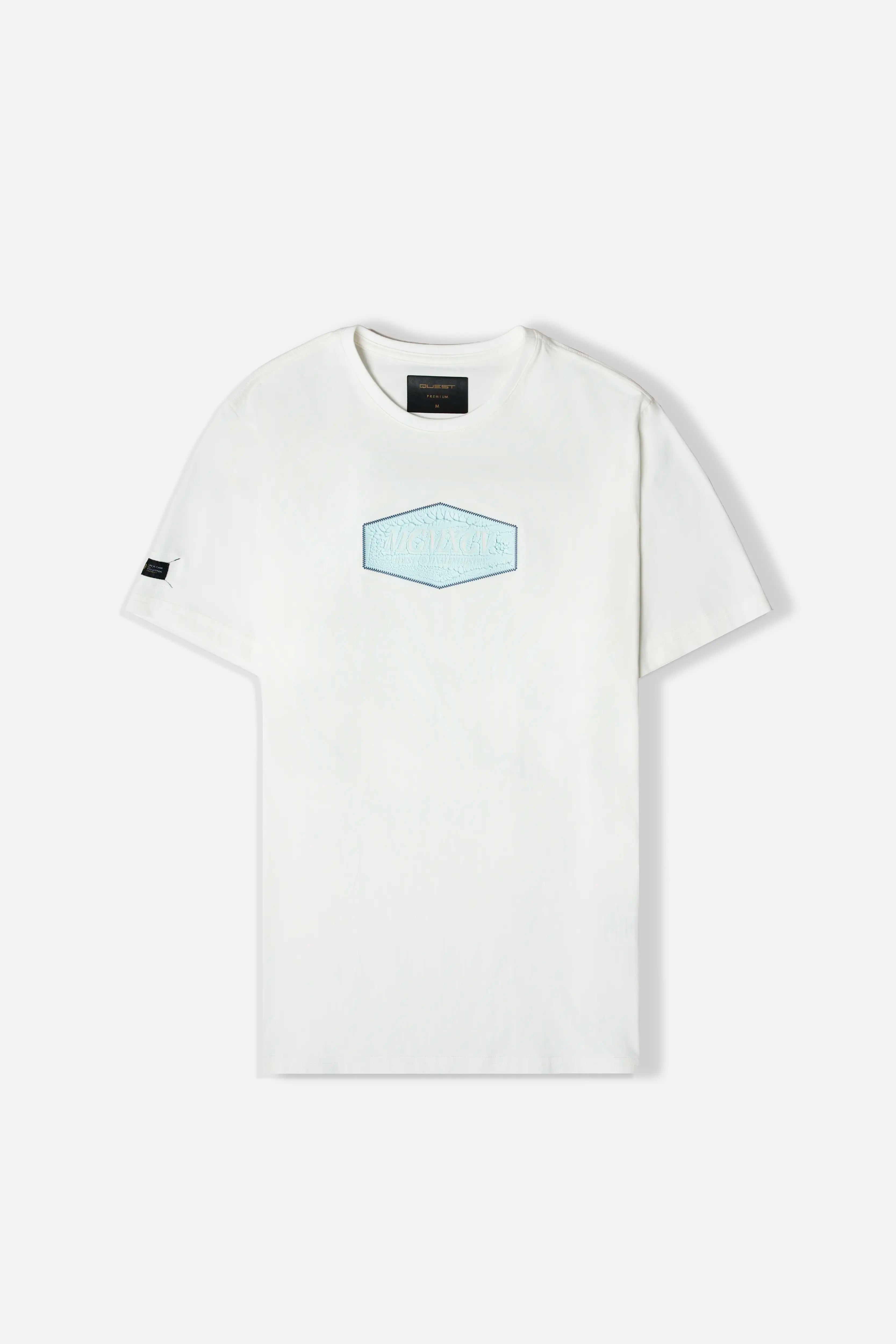 CAMISETA PREMIUM MANGA CORTA COLOR IVORY