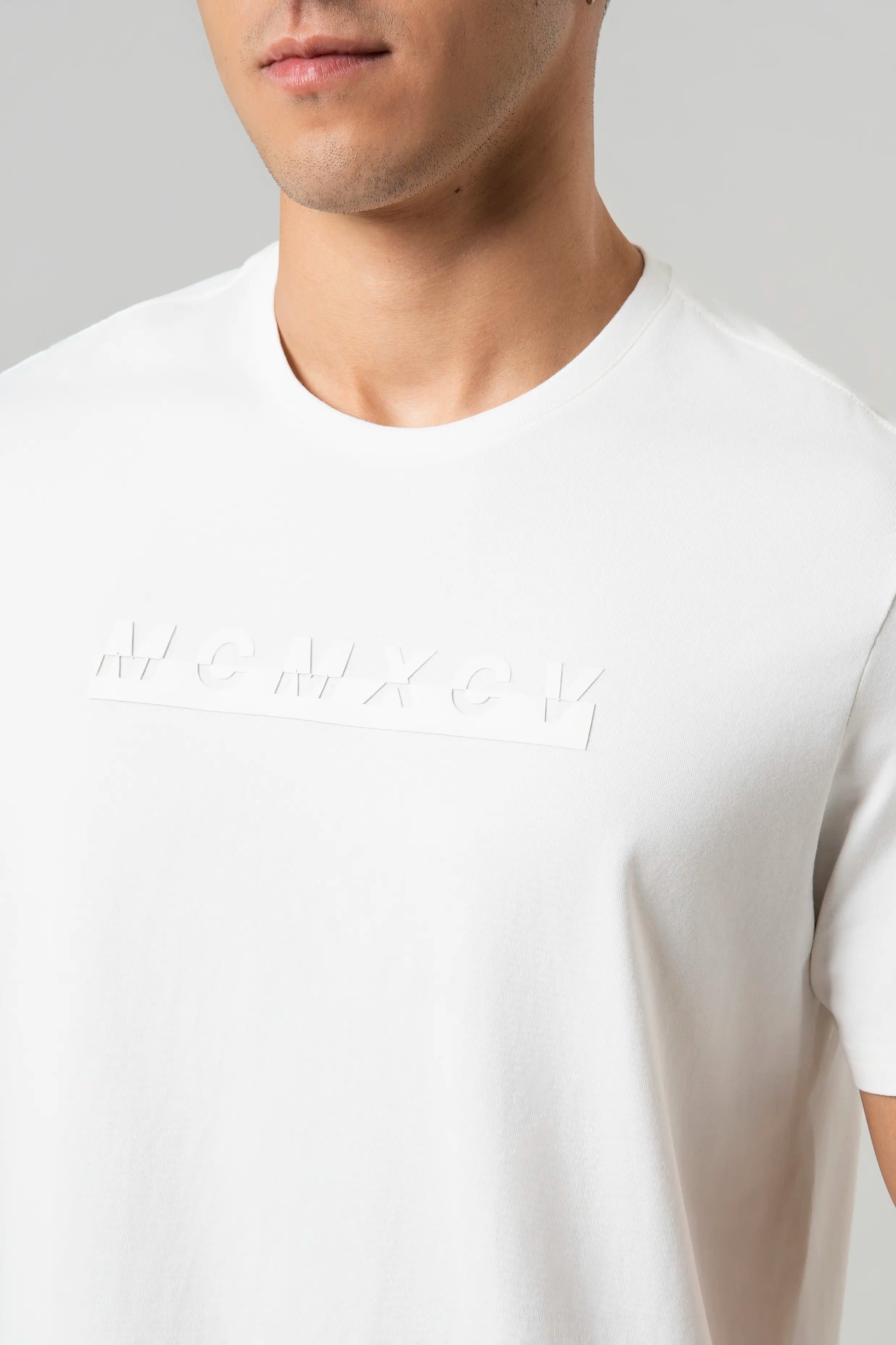 CAMISETA PREMIUM MANGA CORTA COLOR IVORY