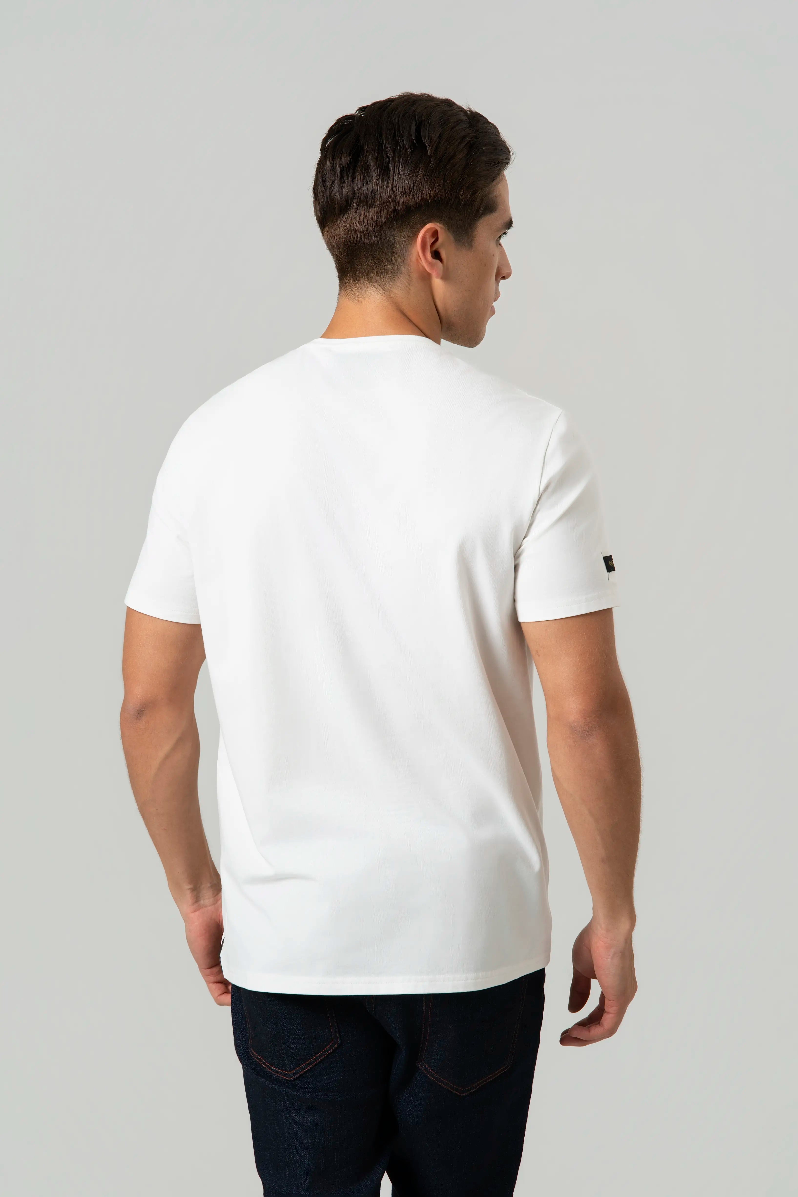 CAMISETA PREMIUM MANGA CORTA COLOR IVORY