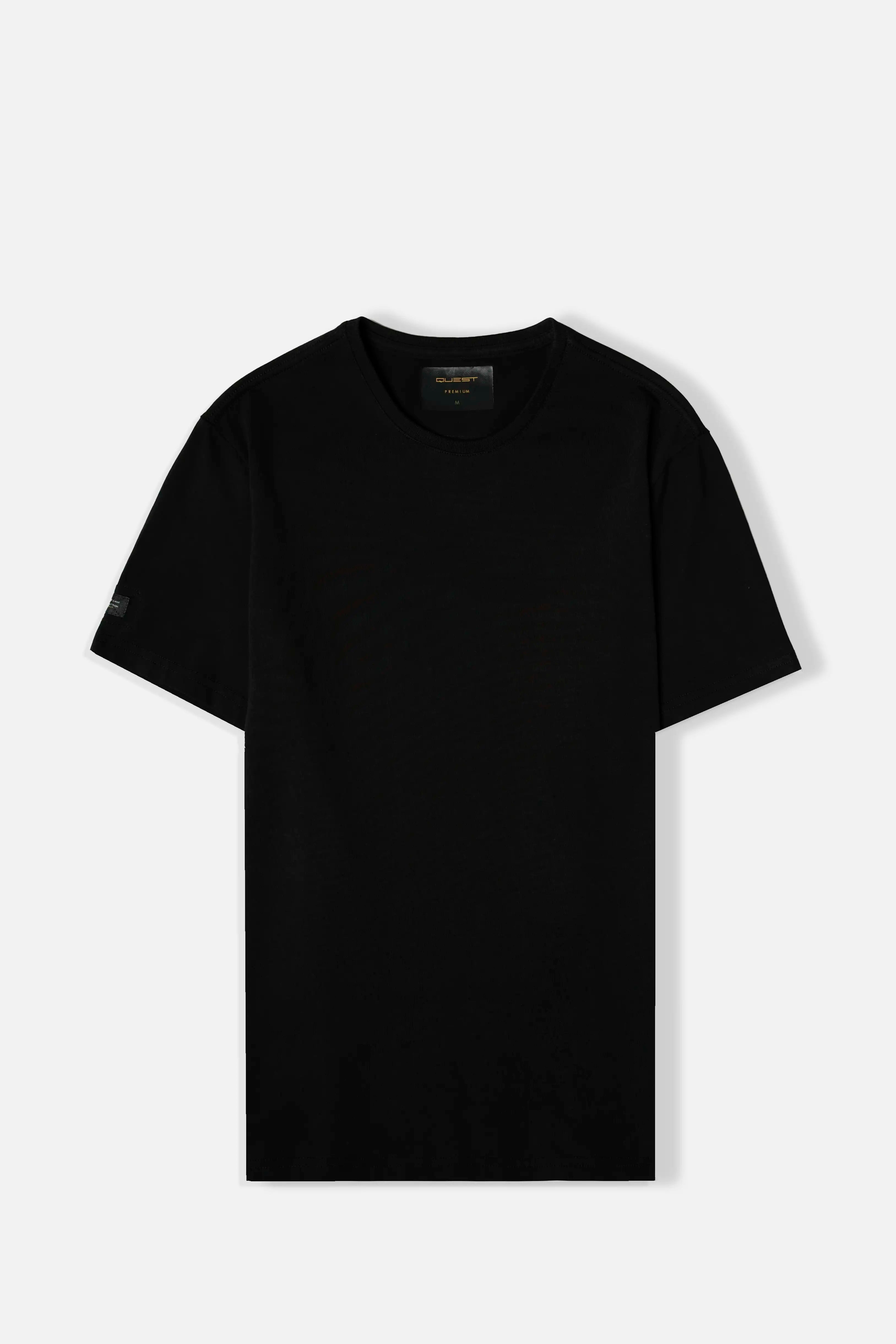 CAMISETA PREMIUM MANGA CORTA COLOR NEGRO
