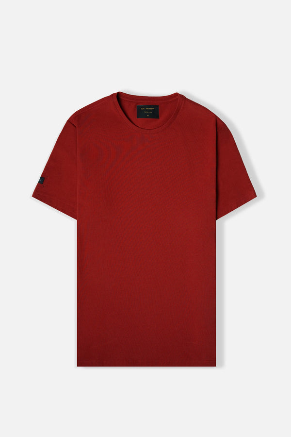 CAMISETA PREMIUM MANGA CORTA COLOR RED DAHILA