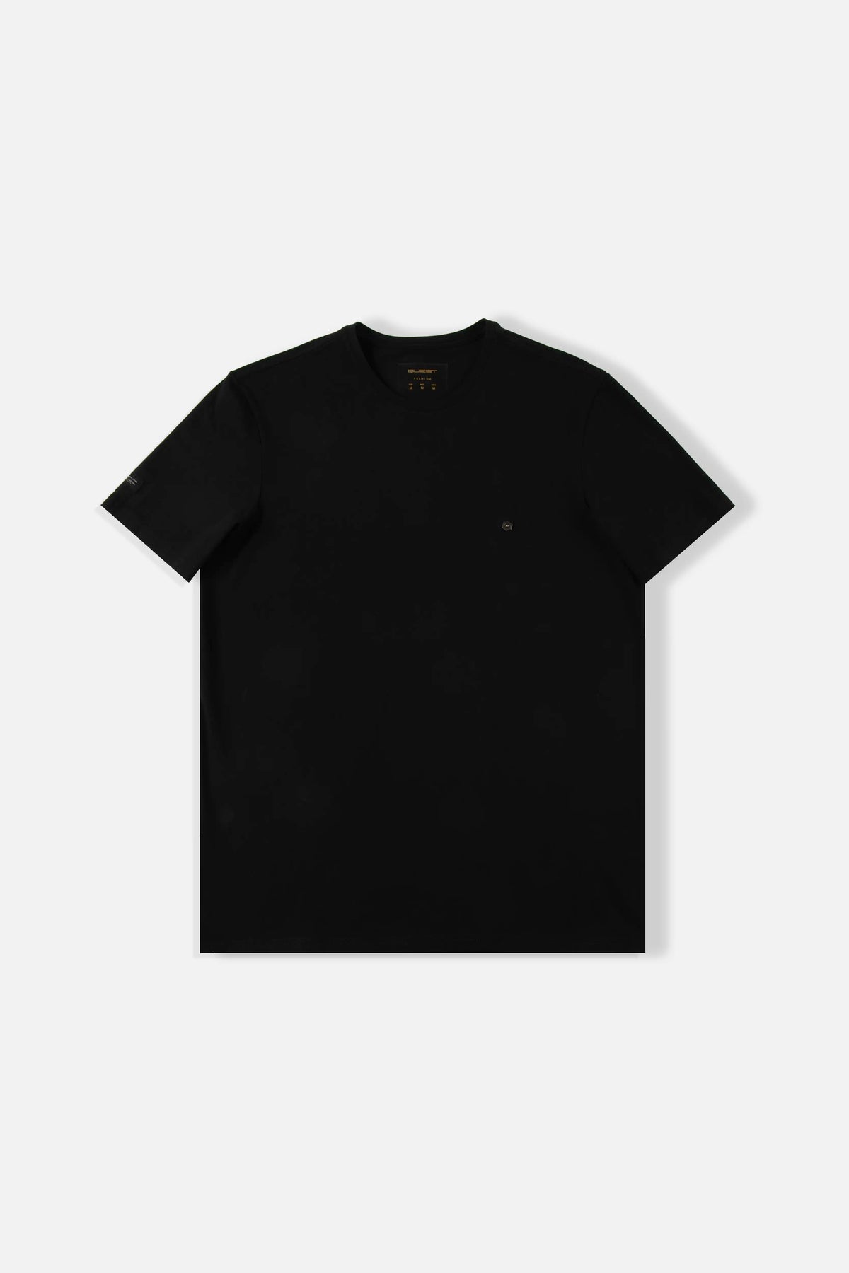 CAMISETA PREMIUM MANGA CORTA COLOR NEGRO