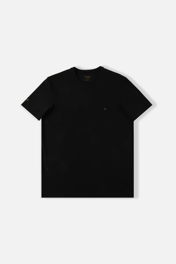 CAMISETA PREMIUM MANGA CORTA COLOR NEGRO