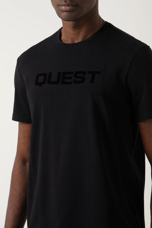 CAMISETA PREMIUM MANGA CORTA COLOR NEGRO