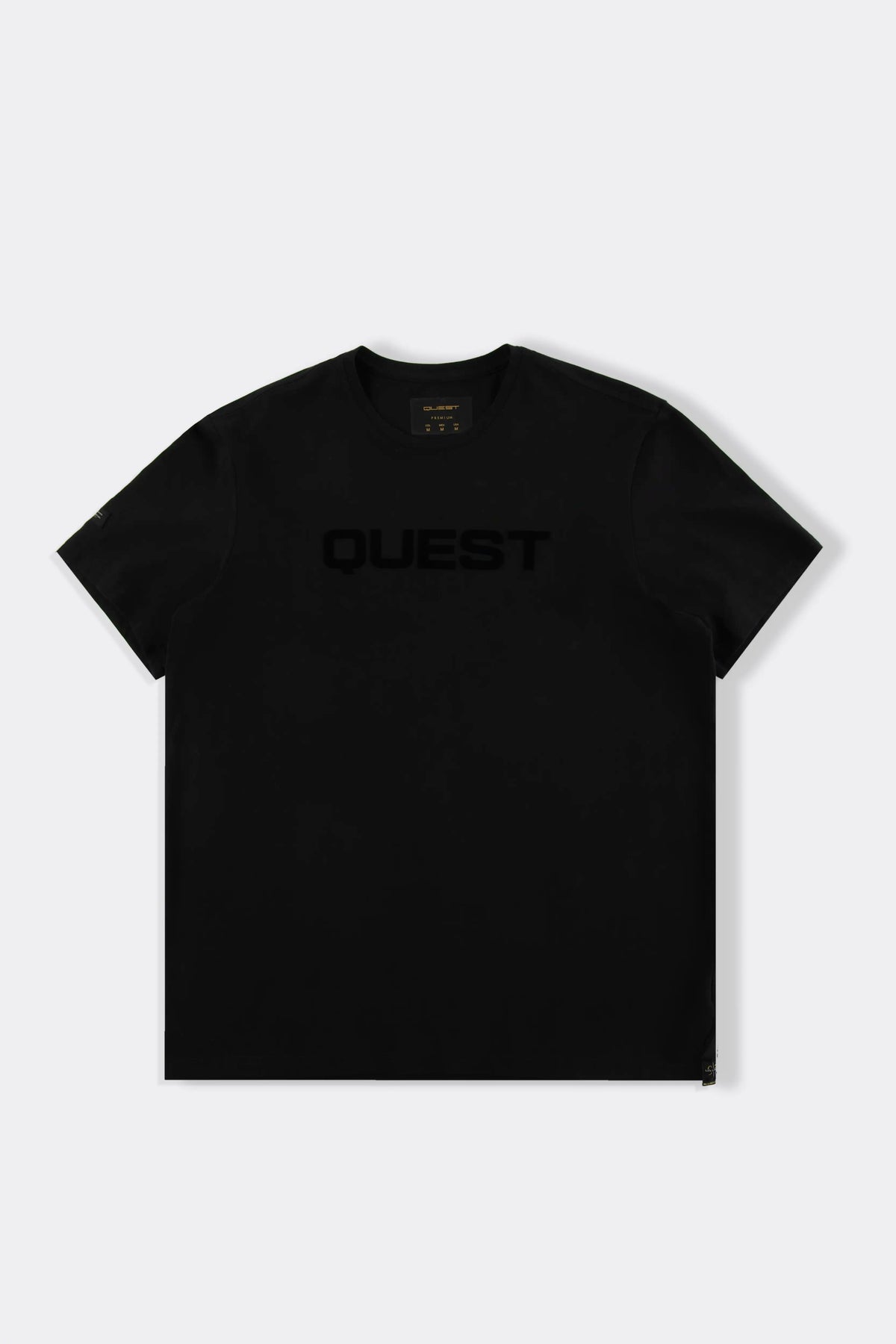 CAMISETA PREMIUM MANGA CORTA COLOR NEGRO