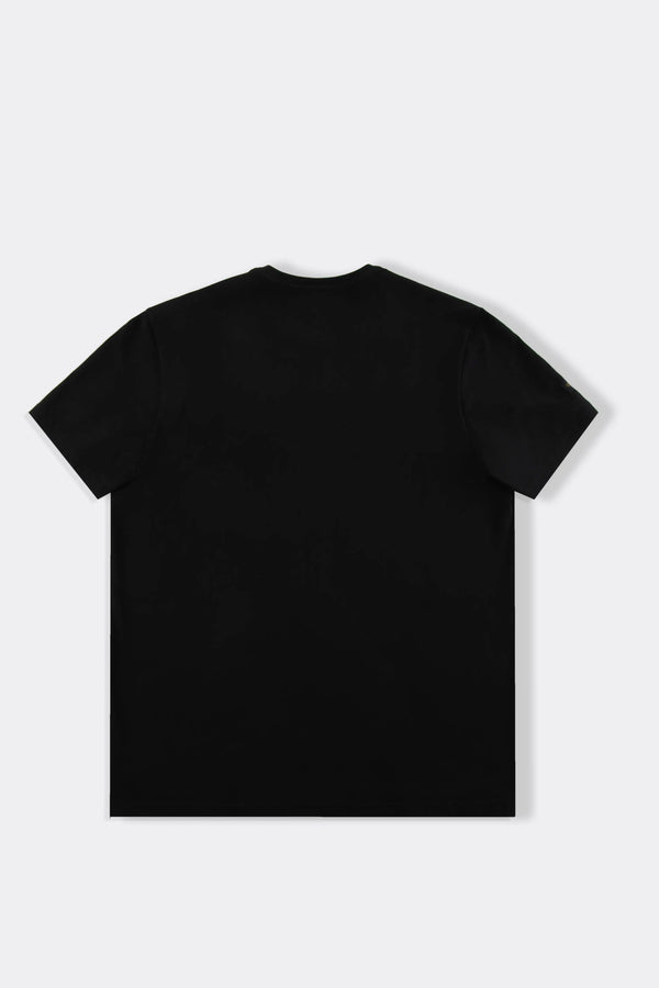 CAMISETA PREMIUM MANGA CORTA COLOR NEGRO