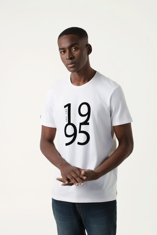 CAMISETA PREMIUM MANGA CORTA COLOR BLANCO